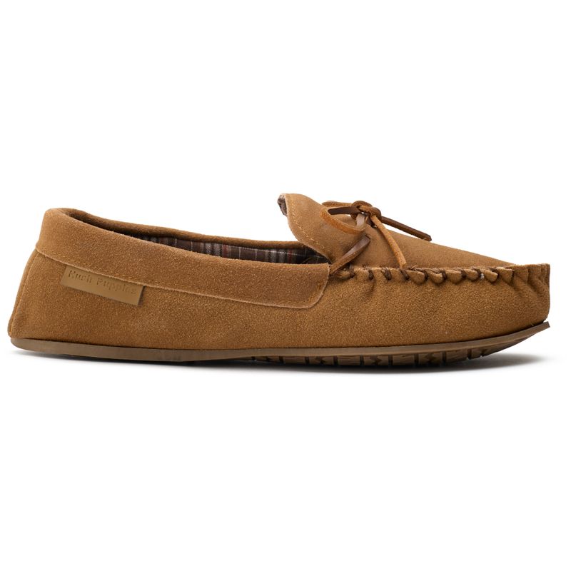 Hush Puppies Mens Clyde Lounge Wear Slippers Tan