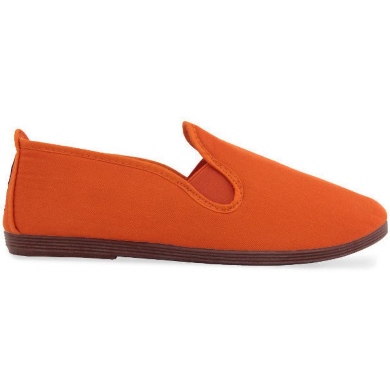 Flossy Womens Arnedo Espadrilles Shoes Orange | eBay