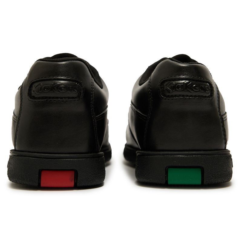 Kickers Boys Fragma Lace School Shoes Black | eBay