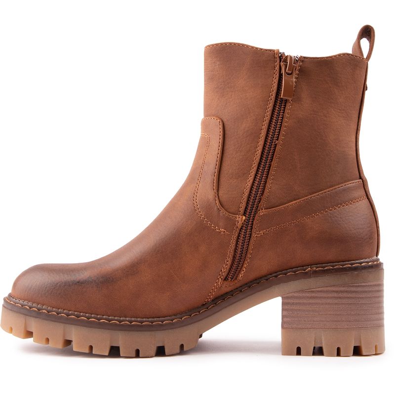 Jeep Spirit Womens Elbow Chelsea Boots Brown