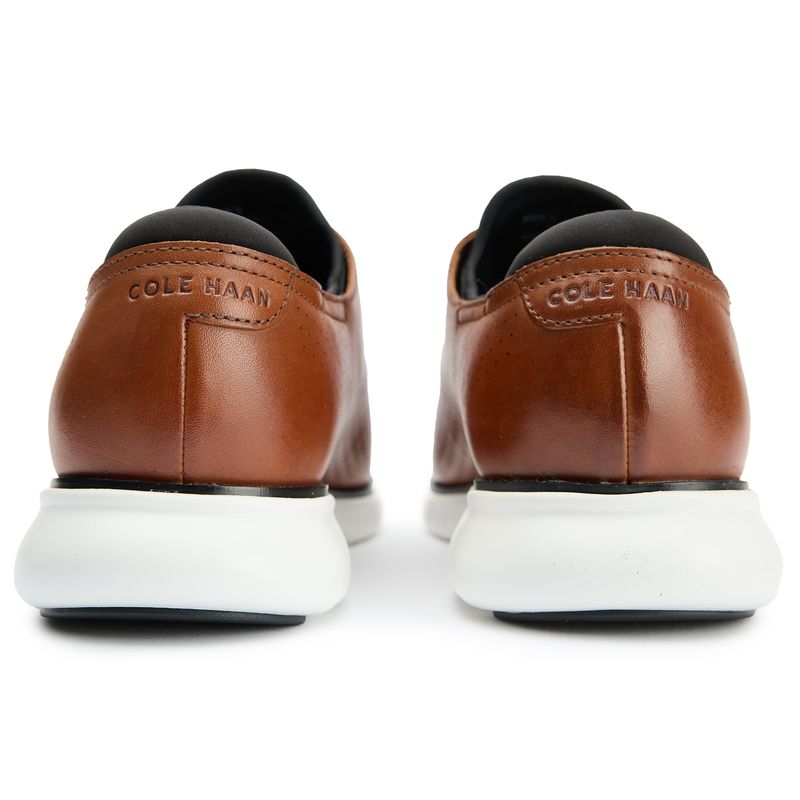 Cole Haan Mens 2 Zerogrand British Tan/ivory Oxford Dress 