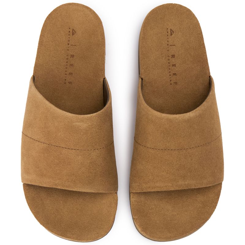 Reef Mens Ojai Slides Sandals Tan | eBay display picture 2