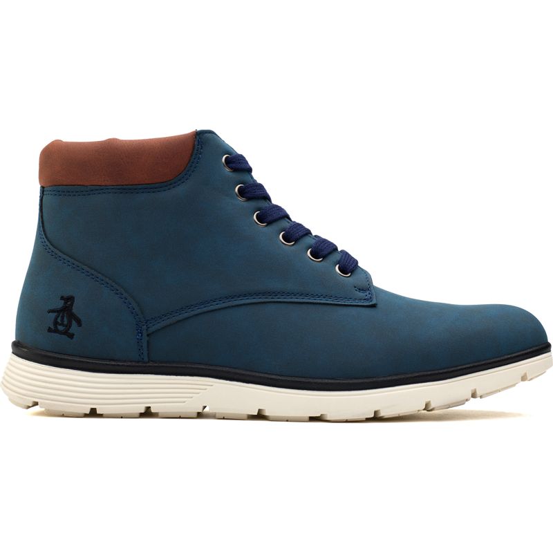 Original Penguin Mens Norway Chukka Boots Blue | eBay display picture 3