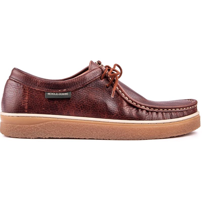 Dプライス Nicholas Deakins Mens Osaka Lace-Up Shoes Tan | eBay