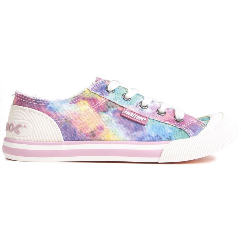 Rocket Dog Damen Chow Sneaker – Bequem, Mit Bungee-Schnürung, Absatz 3 Cm
