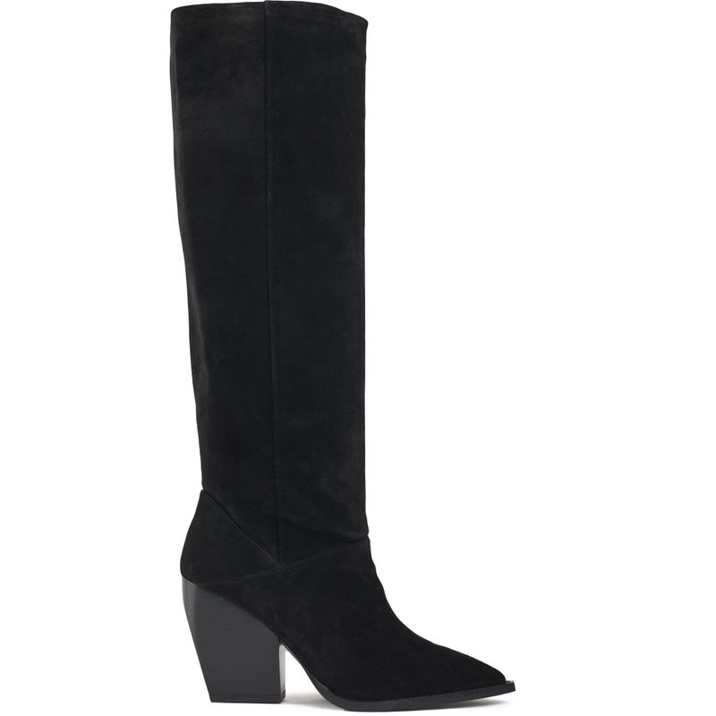 Allsaints Womens Roberta Mid-Calf Boots Black
