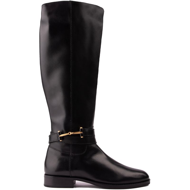 Pre-owned Ted Baker Damen Rydier Kniehohe Stiefel Schwarz