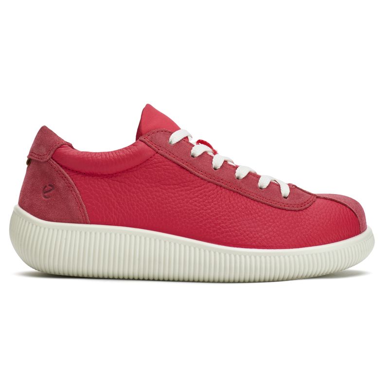 Ecco Womens Soft Zero Casual Sneakers Red