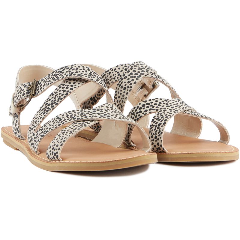 Toms Womens Sicily Flip Flops Sandals White