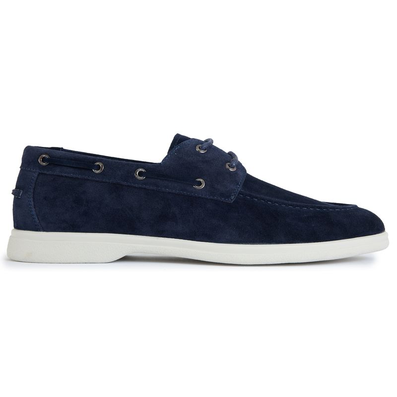Simon Carter Mens Trovo Boat Shoe Boat Shoes Blue
