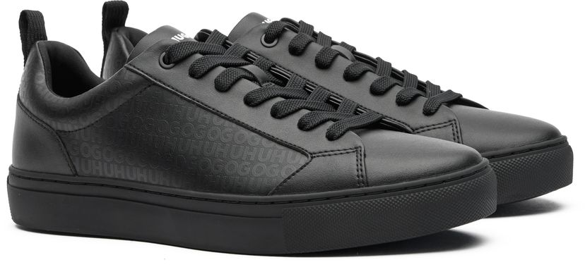 Mens Hugo Morrie Tenn Trainers In Blue