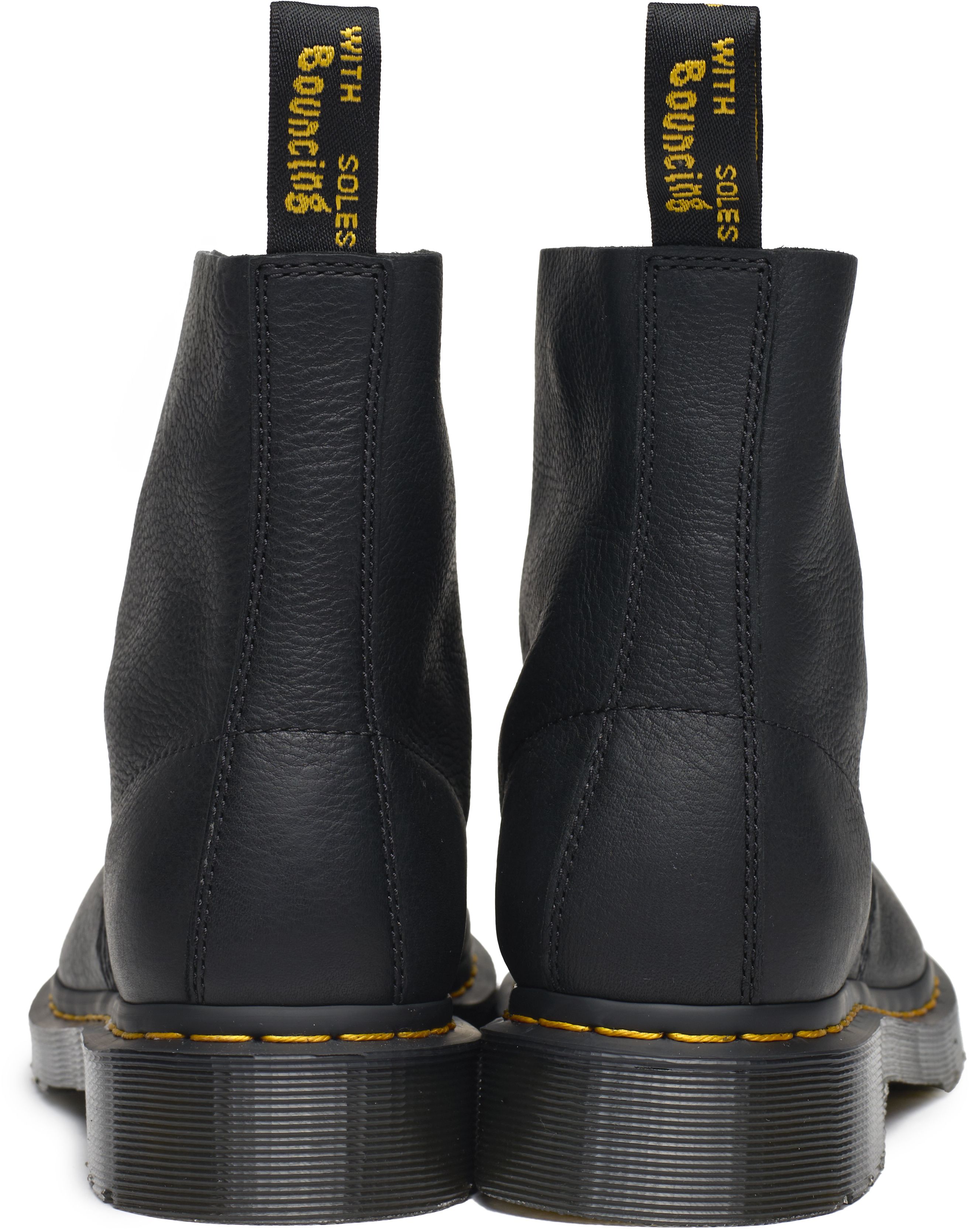 Dr. Doc Martens Pascal‎ Air Wair 1460 EU 42 US 9 Black Leather Combat Punk Boots Amazon.com | Dr. Martens 26925001030 1460 Pascal Max Black  main image 4