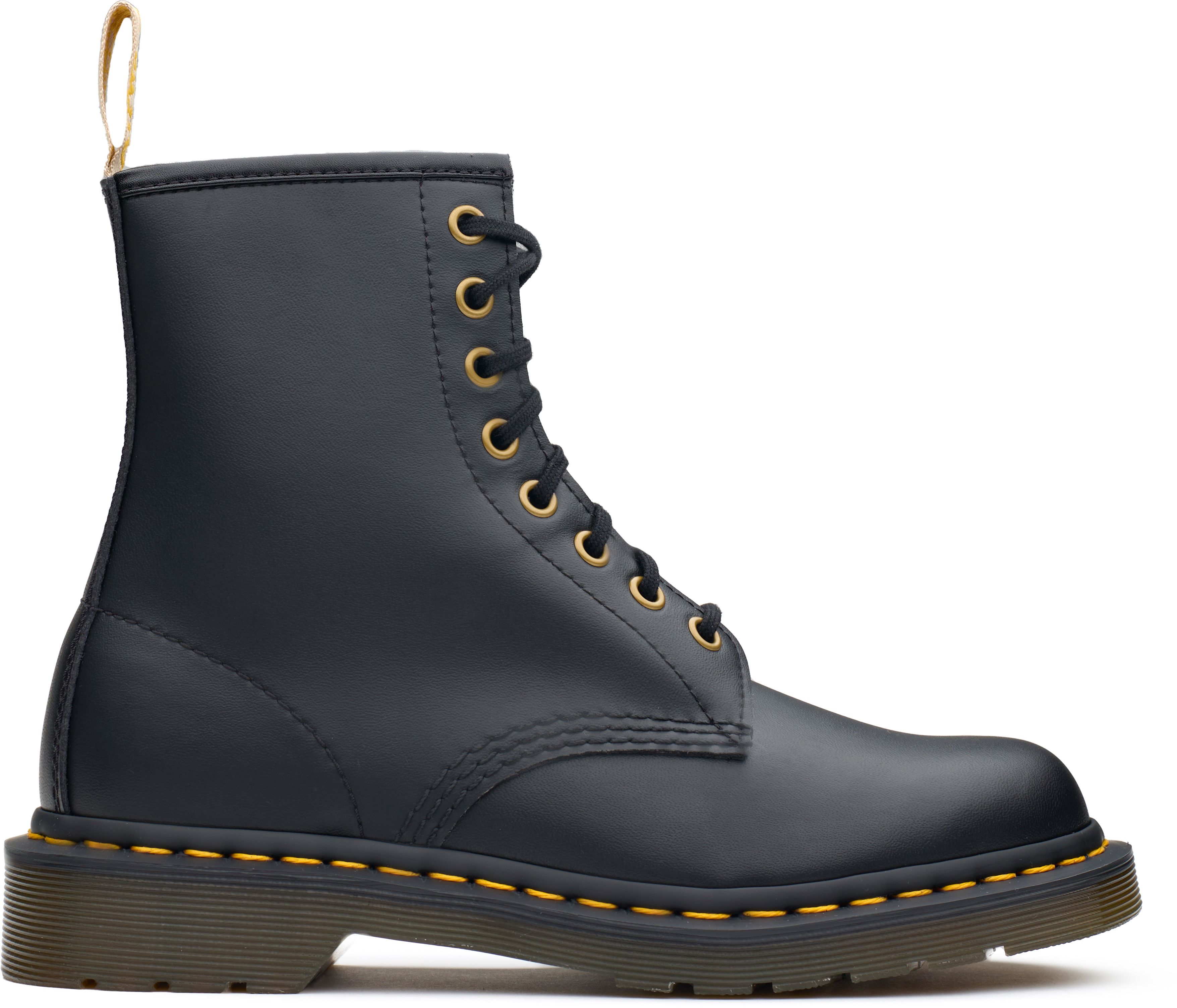 Damen Dr Martens Vegan 1460 Stiefel In Schwarz Soletrader