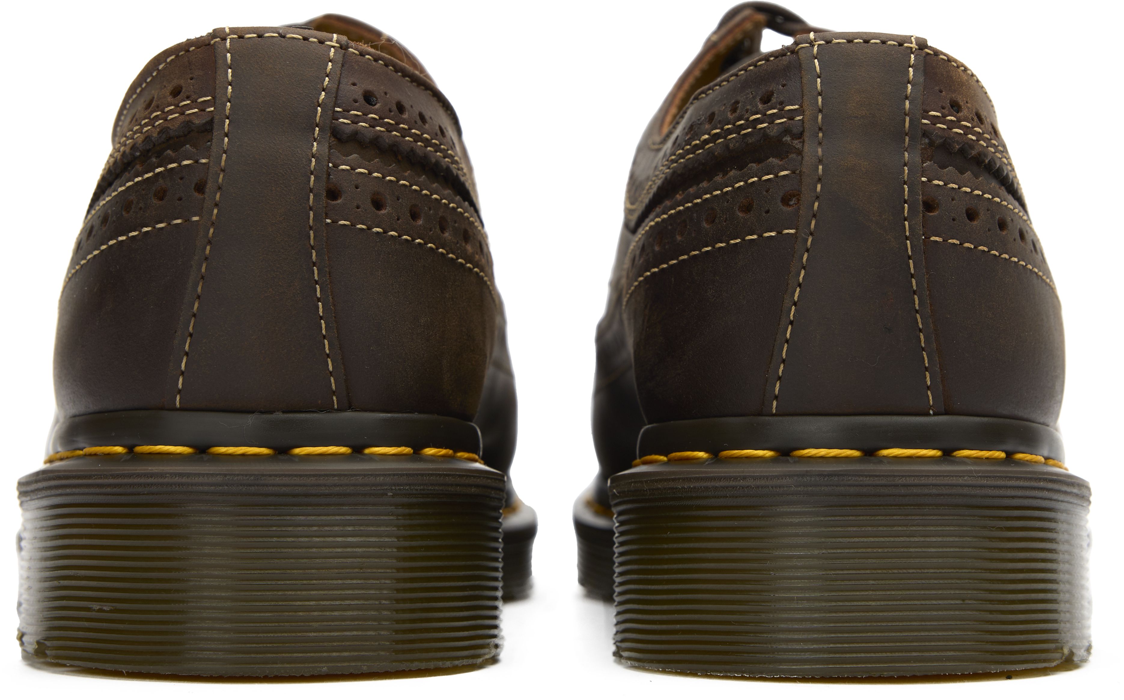 Doc Martens 3989 US12/US11/EU46 Brown Leather Amazon.com | Dr. Martens Unisex 3989 YS Dark Brown UK 3 (US  main image 2