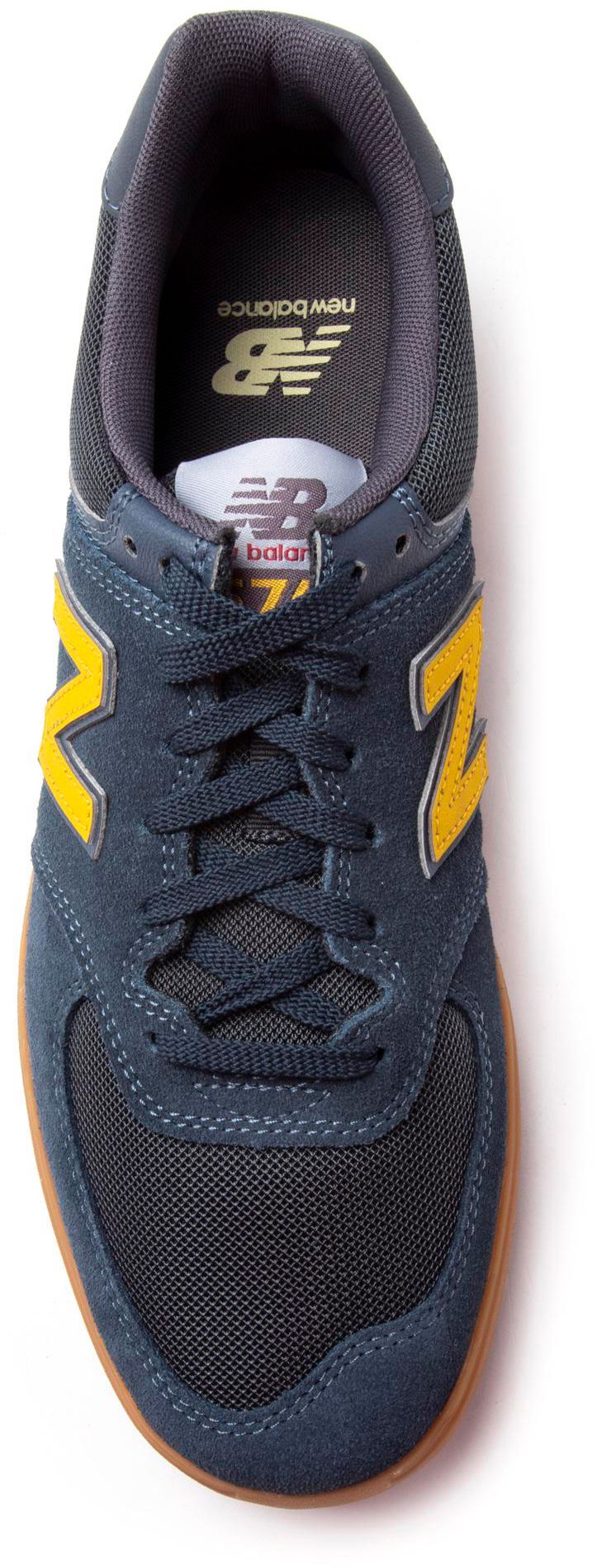 Mens New Balance All Coasts 574 Trainers In Navy Blue Soletrader