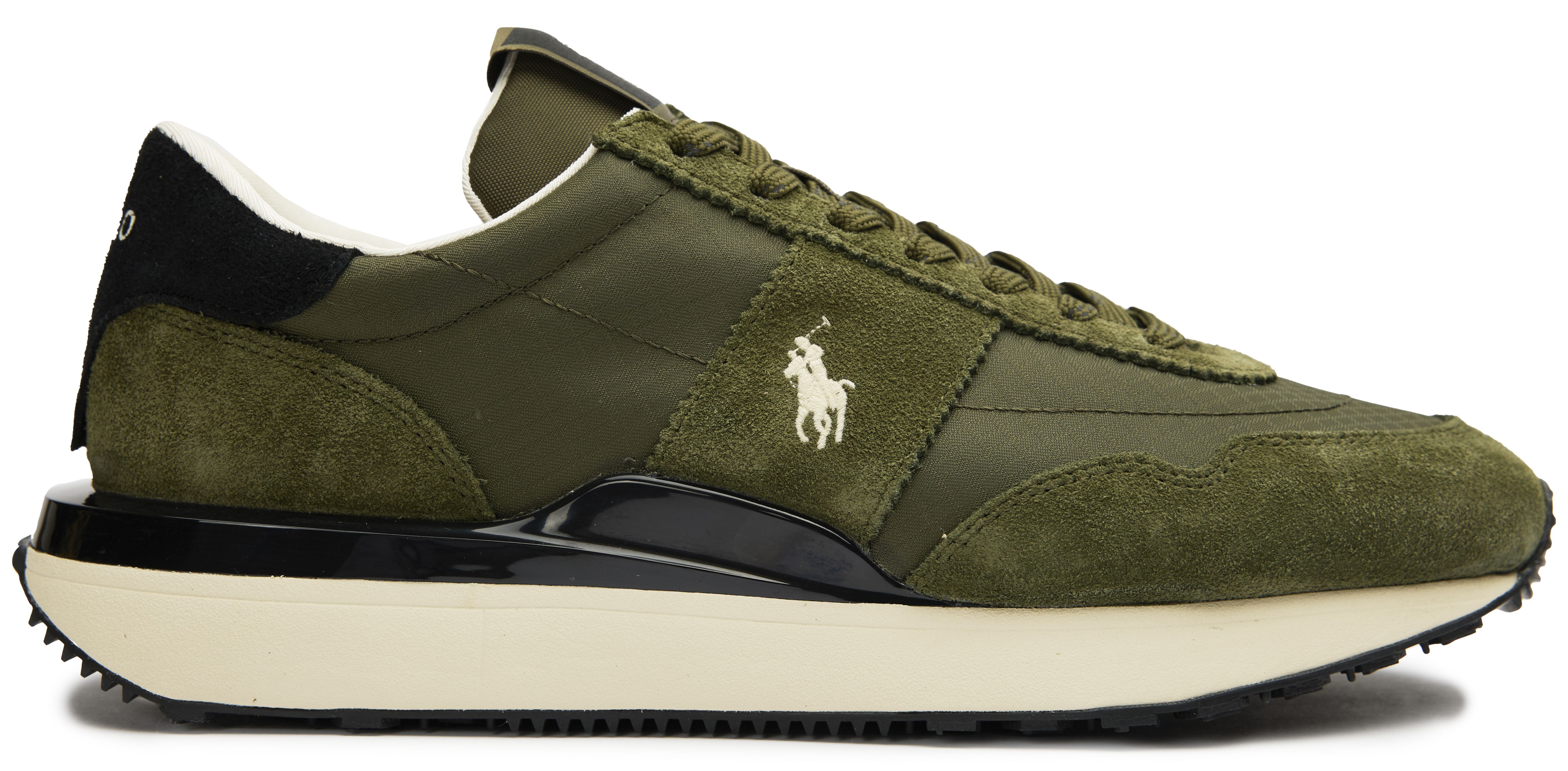 Ralph Lauren - Stanmore Sneakers / color Green / size 11 US Amazon.com | POLO RALPH LAUREN Heritage Court Knit Green 7 D  main image 4