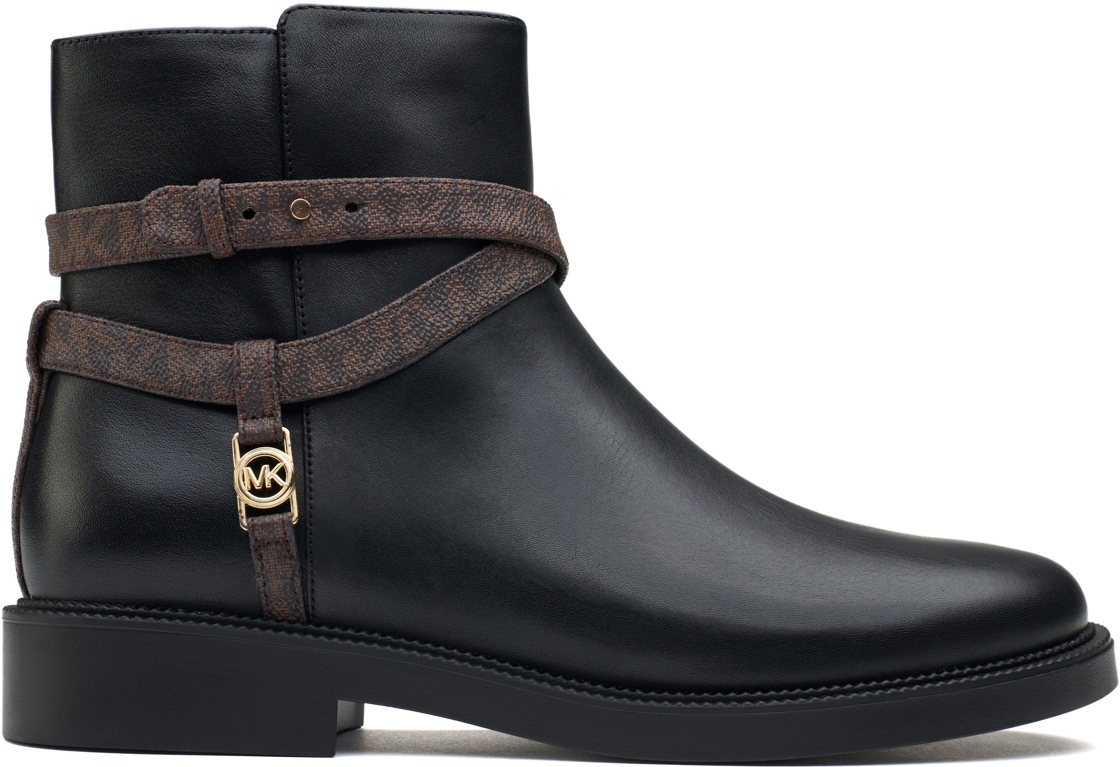 Michael kors short black boots online