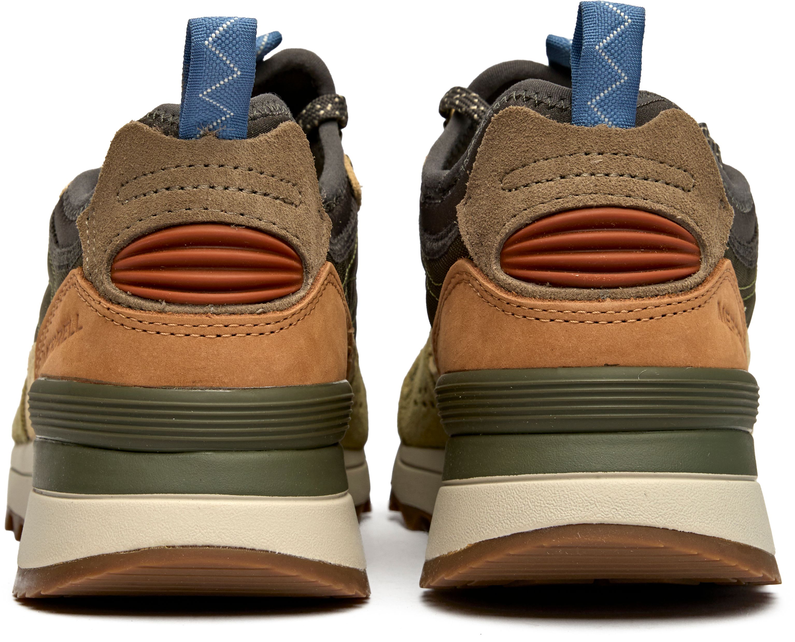 メラニー 13DE MARZO Patched Chunky Sole Canvas & Nappa Leather Sneakers