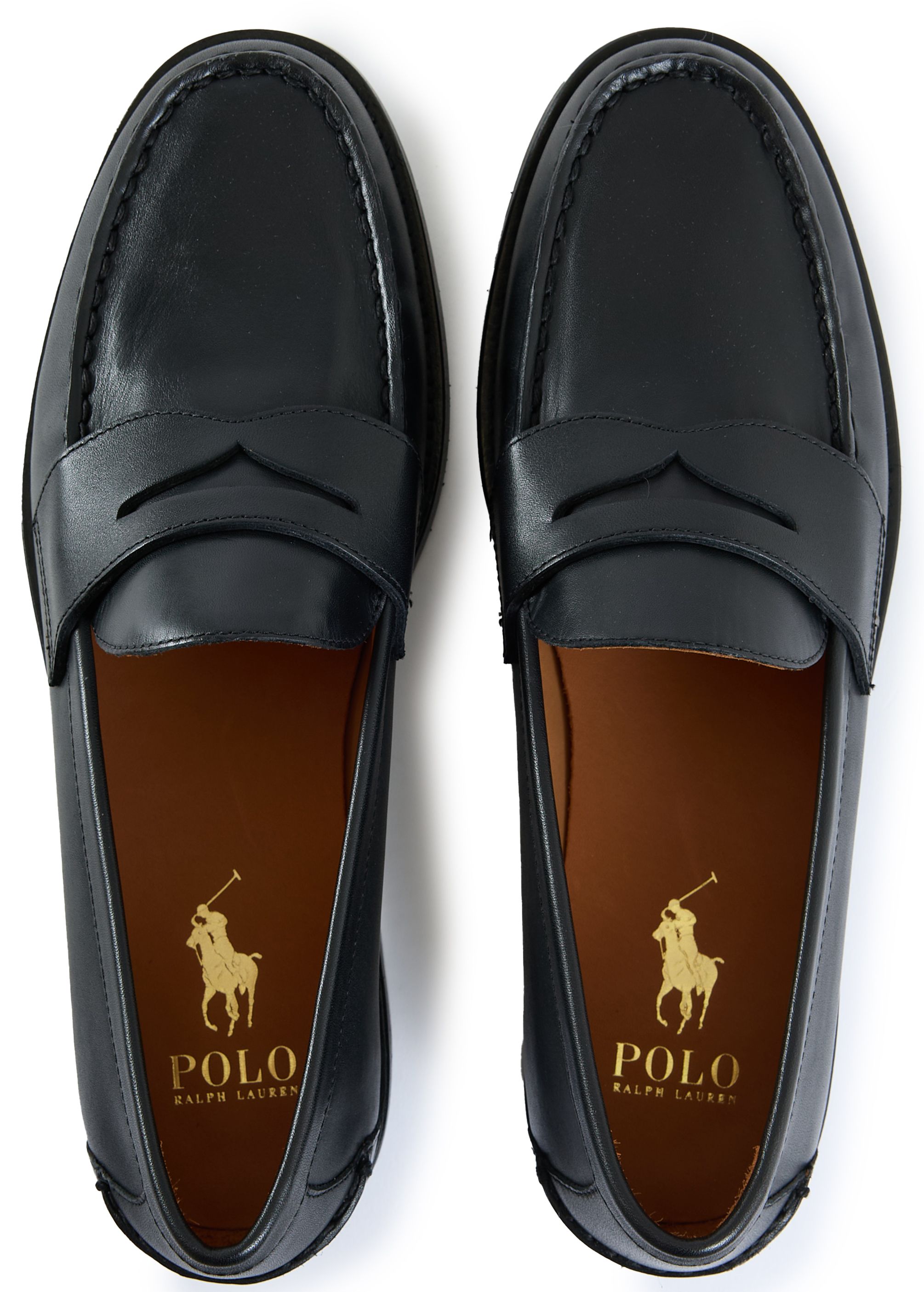 NWT Polo Ralph Lauren Men\'s Alston Leather Penny Loafers Alston Suede Penny Loafer main image 3