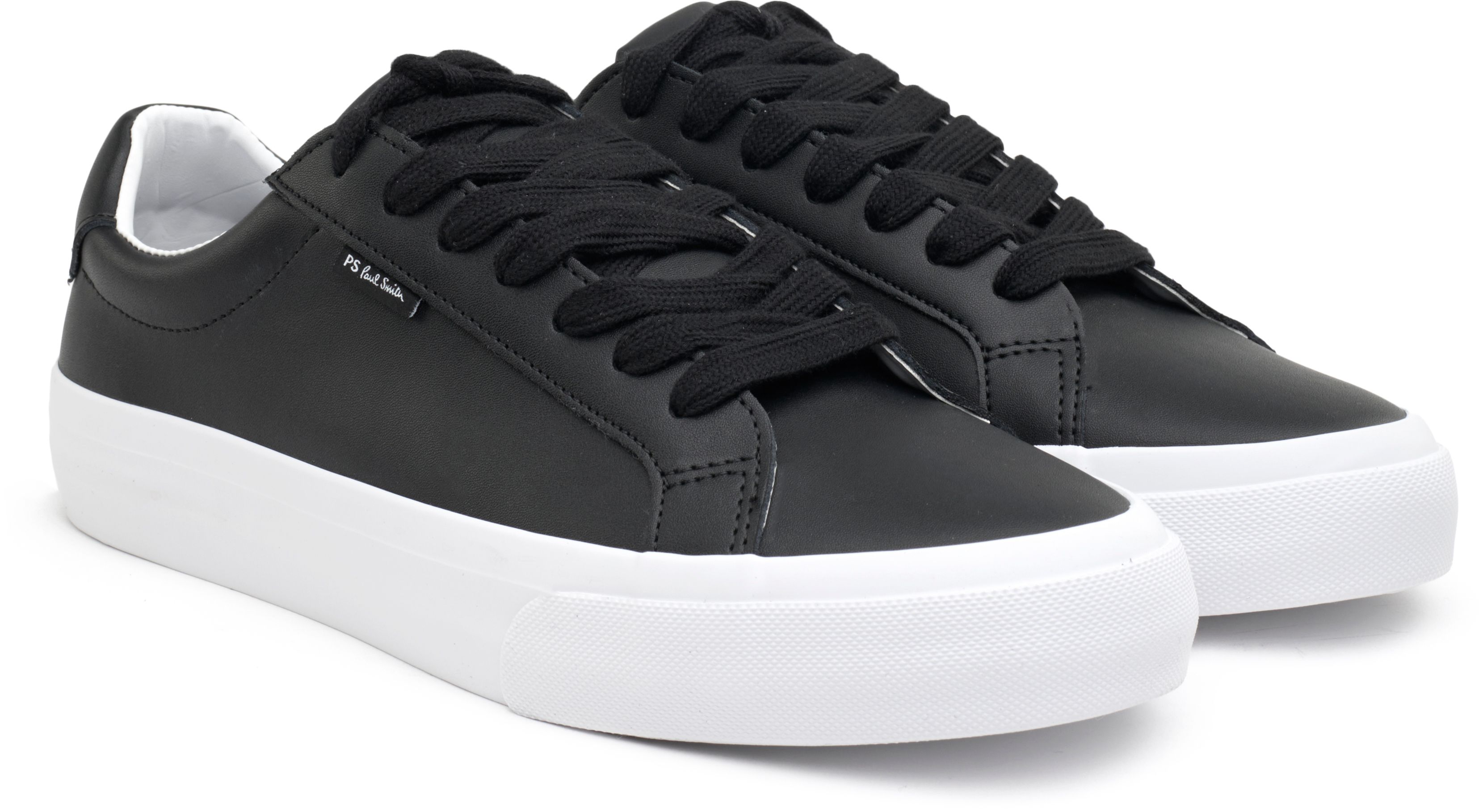 Mens Paul Smith Amos Trainers In Black Soletrader