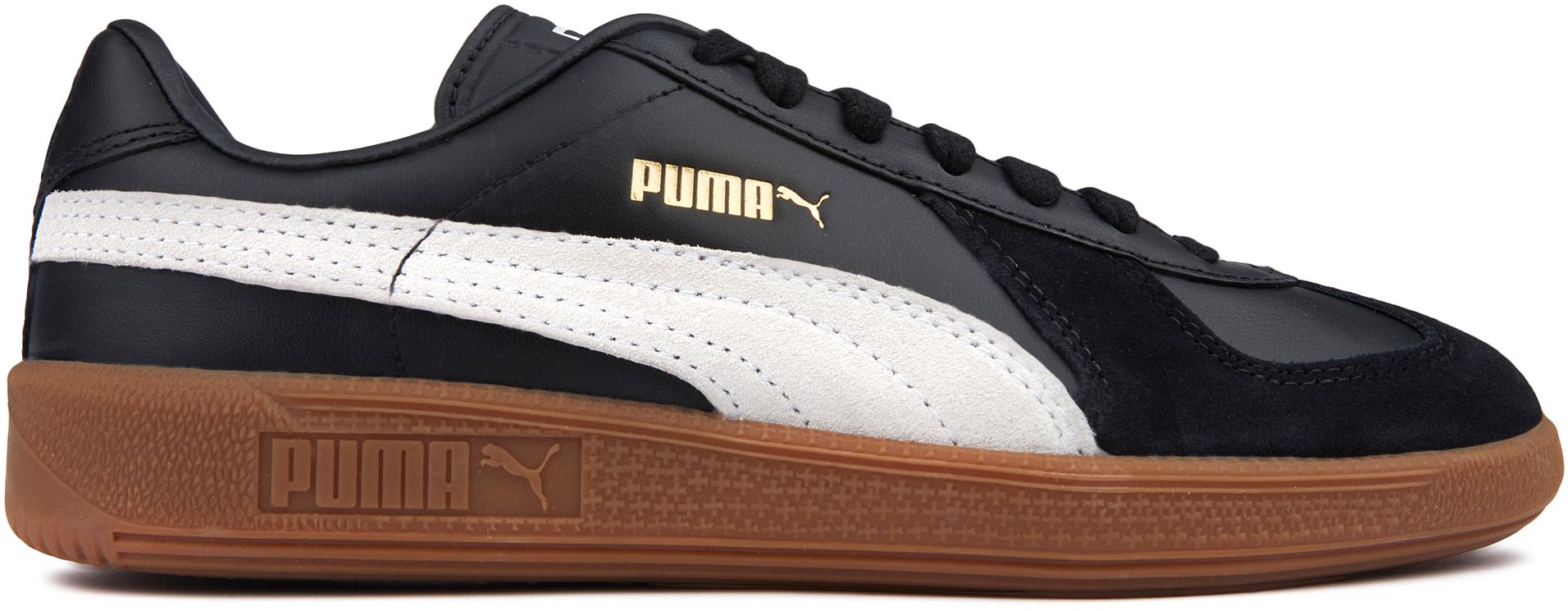 Puma Mens Army Sneakers Black