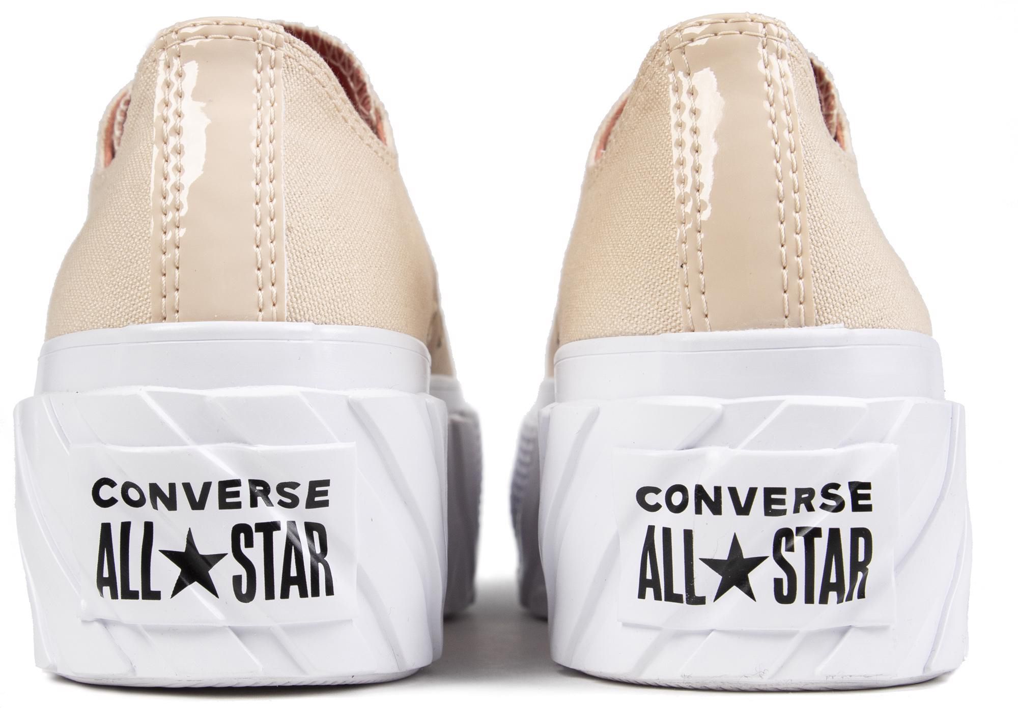 Converse CTAS Lift 2X Ox Canvas Platform | Mercari Converse All Star Lift 2X platform sneakers - Size 8.5 - Beige/Light Twine main image 1