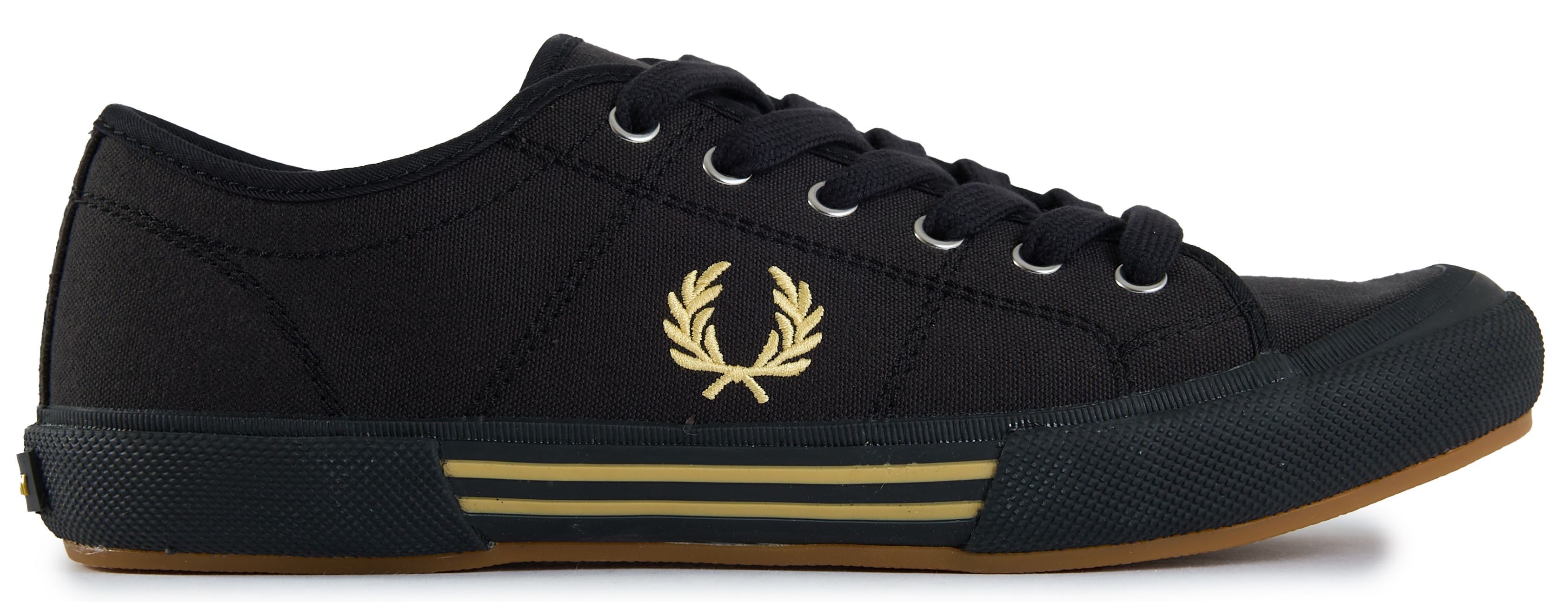Mens Fred Perry B2332 Sneakers In Black | Soletrader