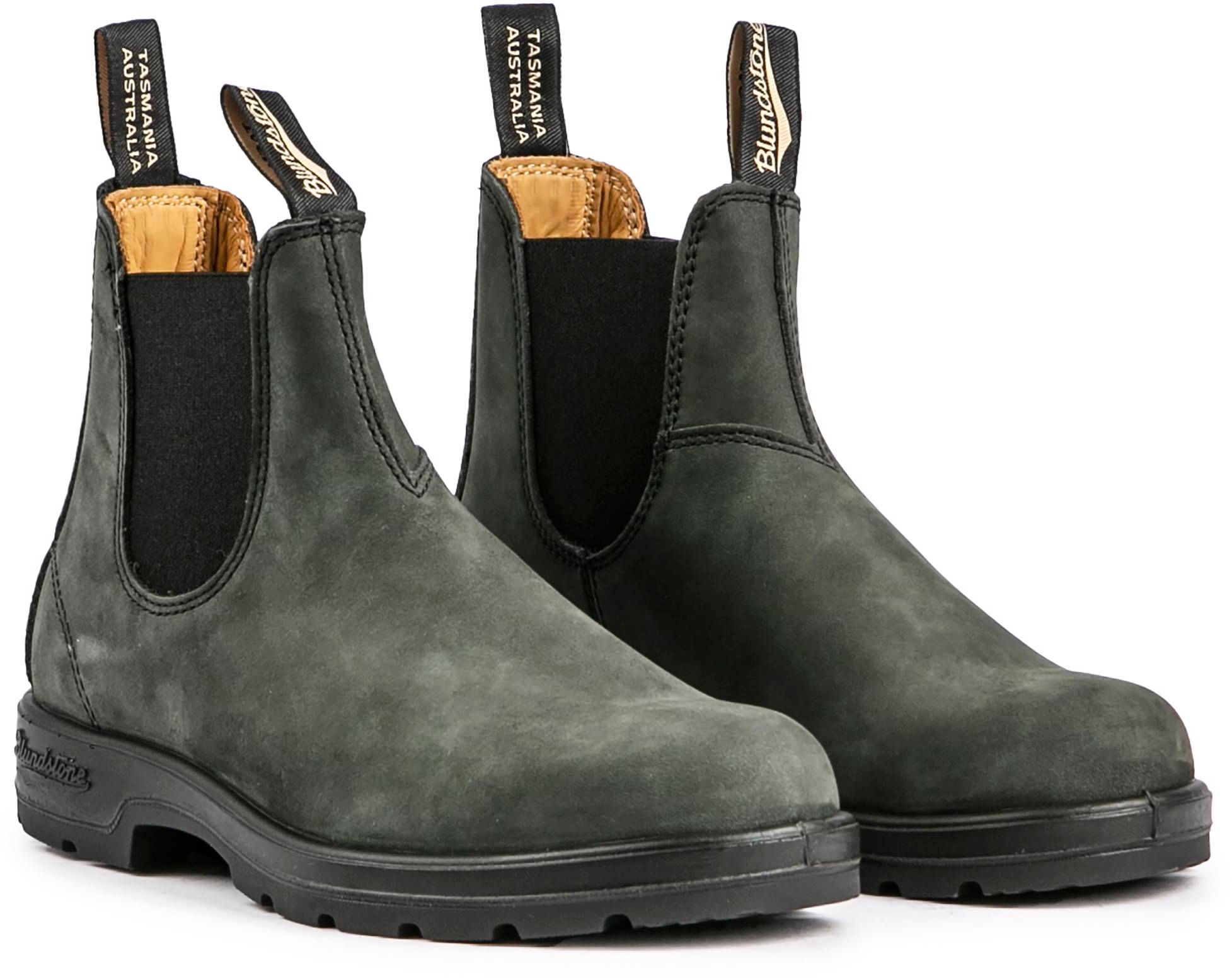 Mens Blundstone 587 Boots In Rustic Black Soletrader