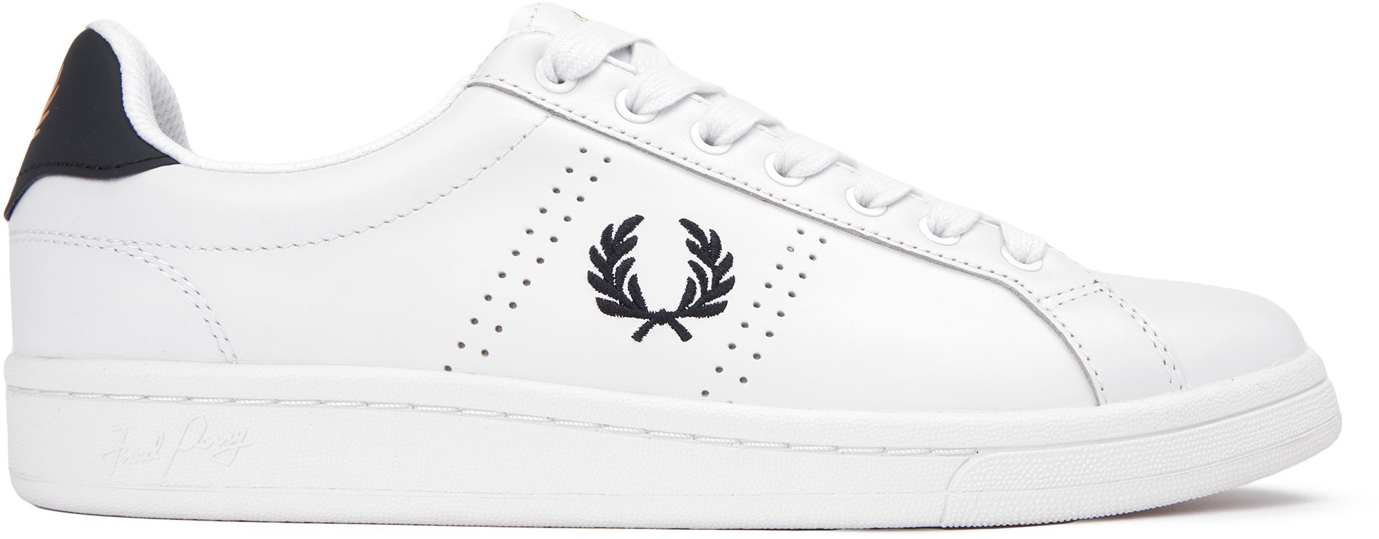 Fred perry white shoes online