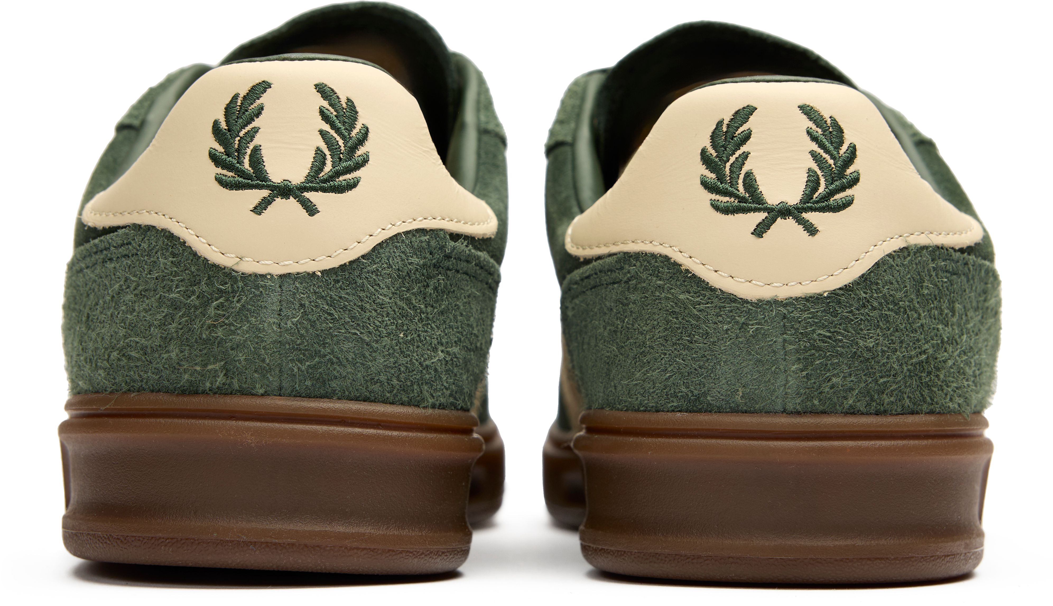 【FRED PERRY】 ★ B71 Suede ★ LW Green 208445174-1-snowwhite?$n_750w$