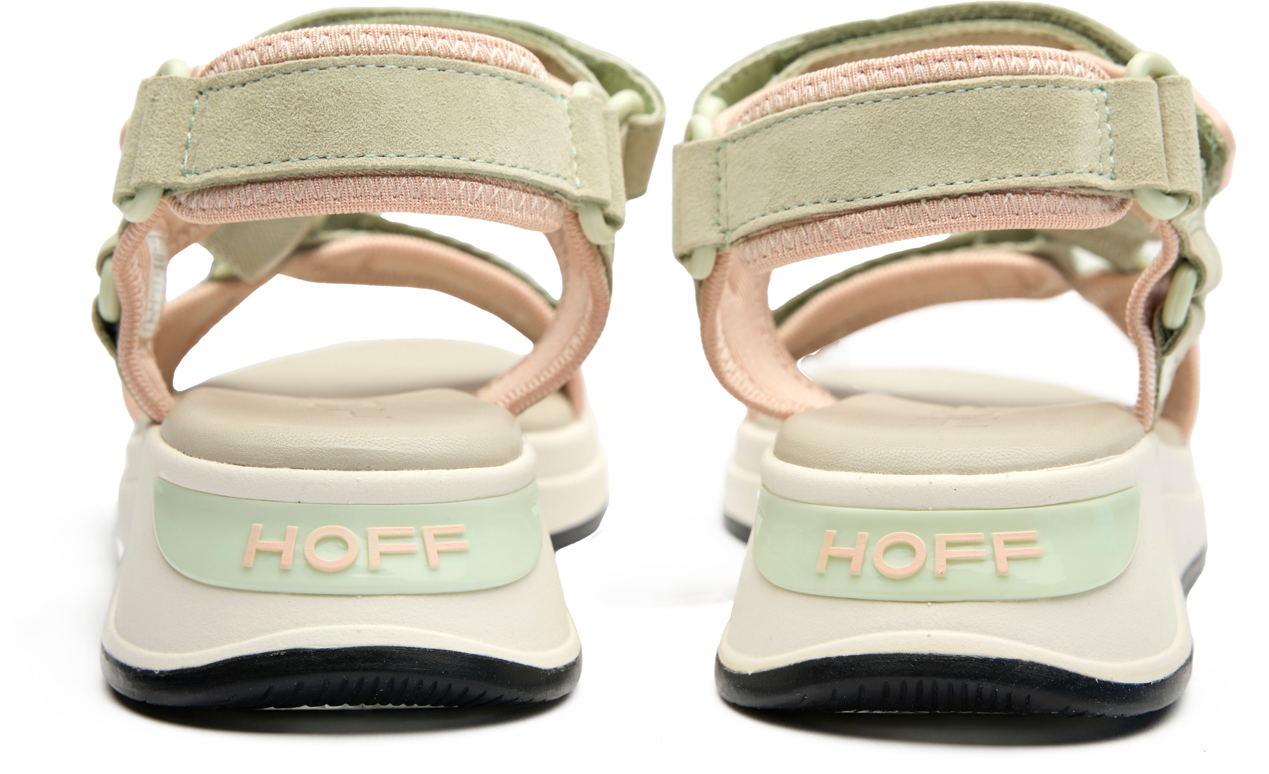 Womens Hoff Barrow Sandals In Mint Pink | Soletrader