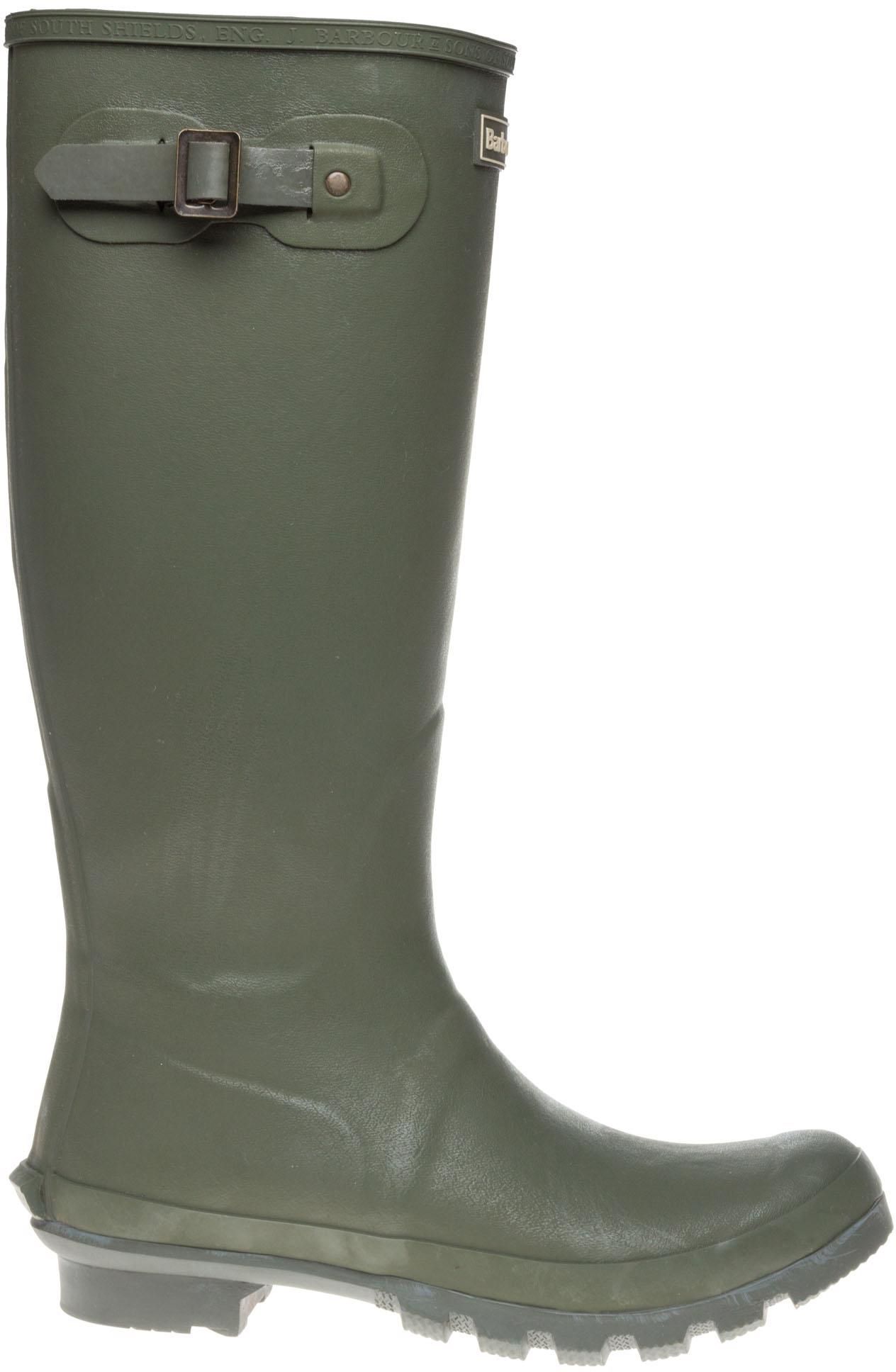 Barbour Bede Olive Green Wellington Boots