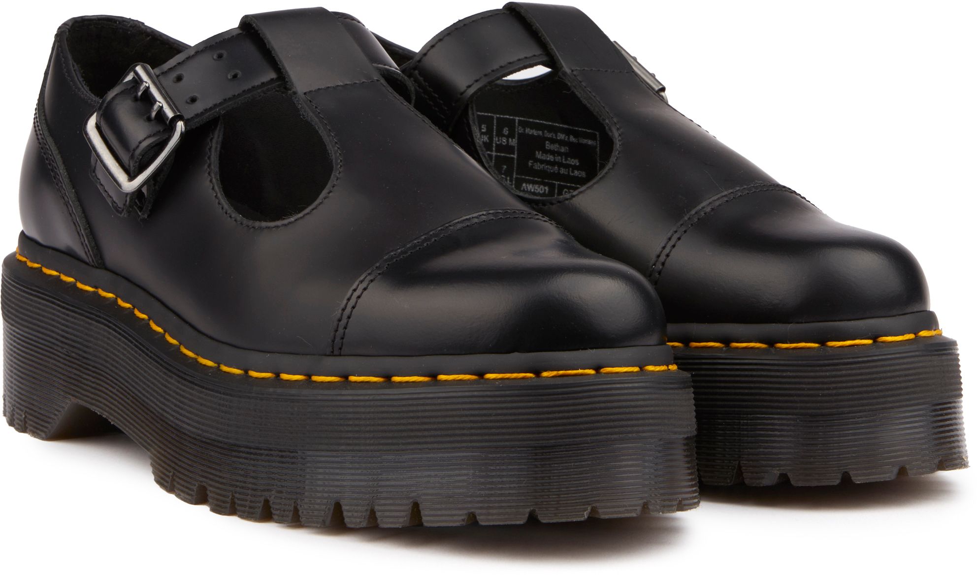 Womens Dr Martens Bethan Shoes In Black Soletrader