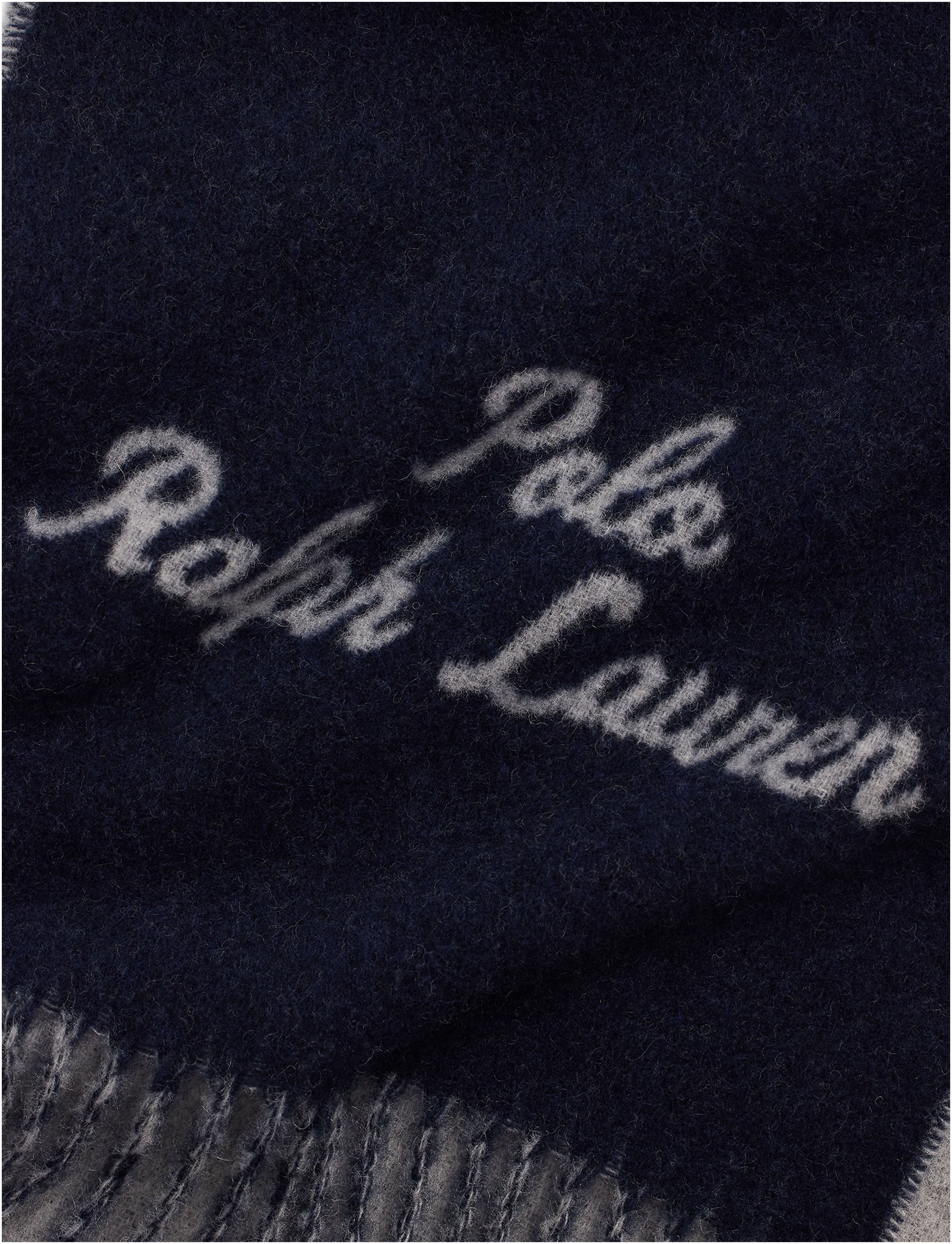 Mens Polo Ralph Lauren Classic Big Pony Scarf In Blue | Soletrader