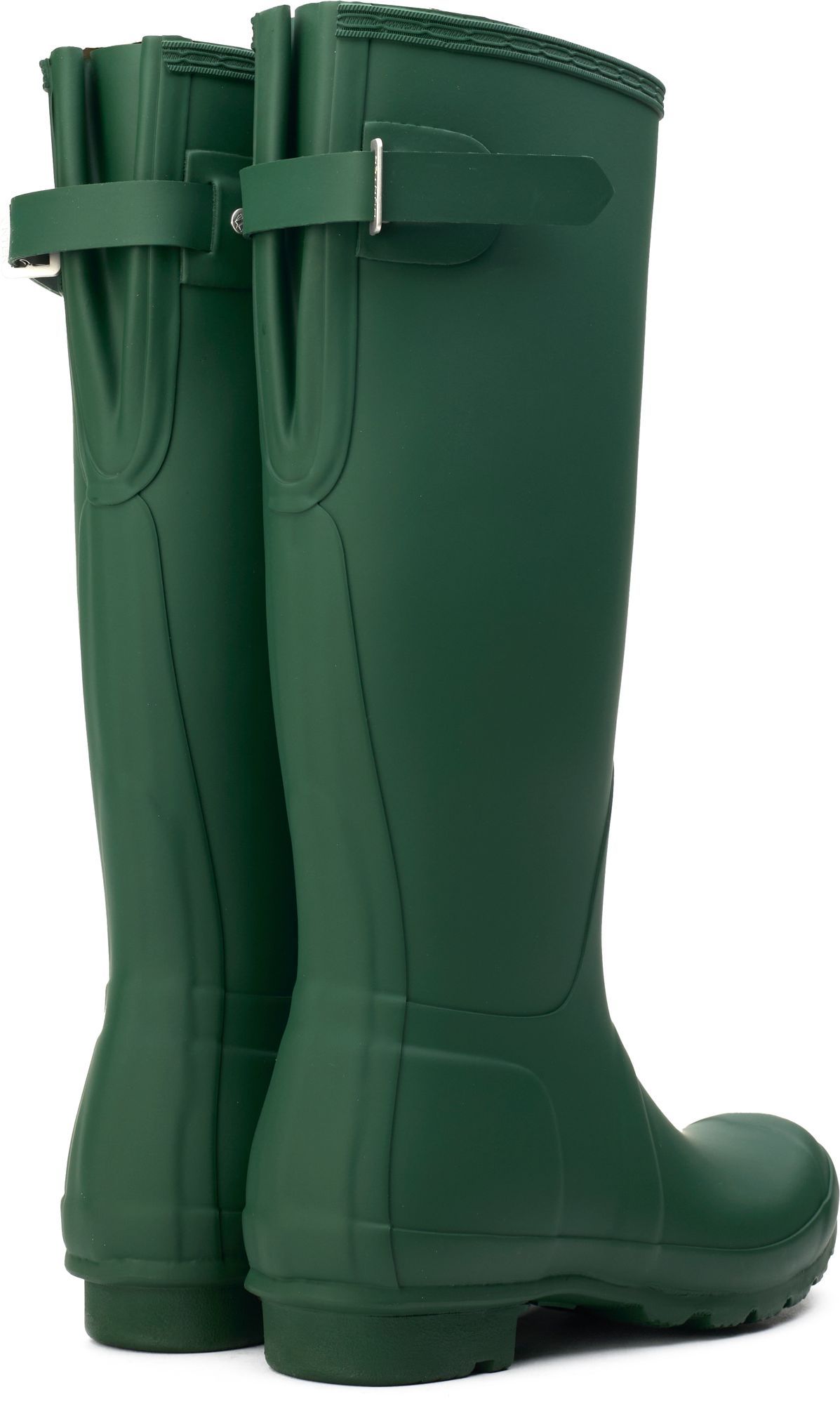Womens Hunter Original Back Adjustable Boots In Green
