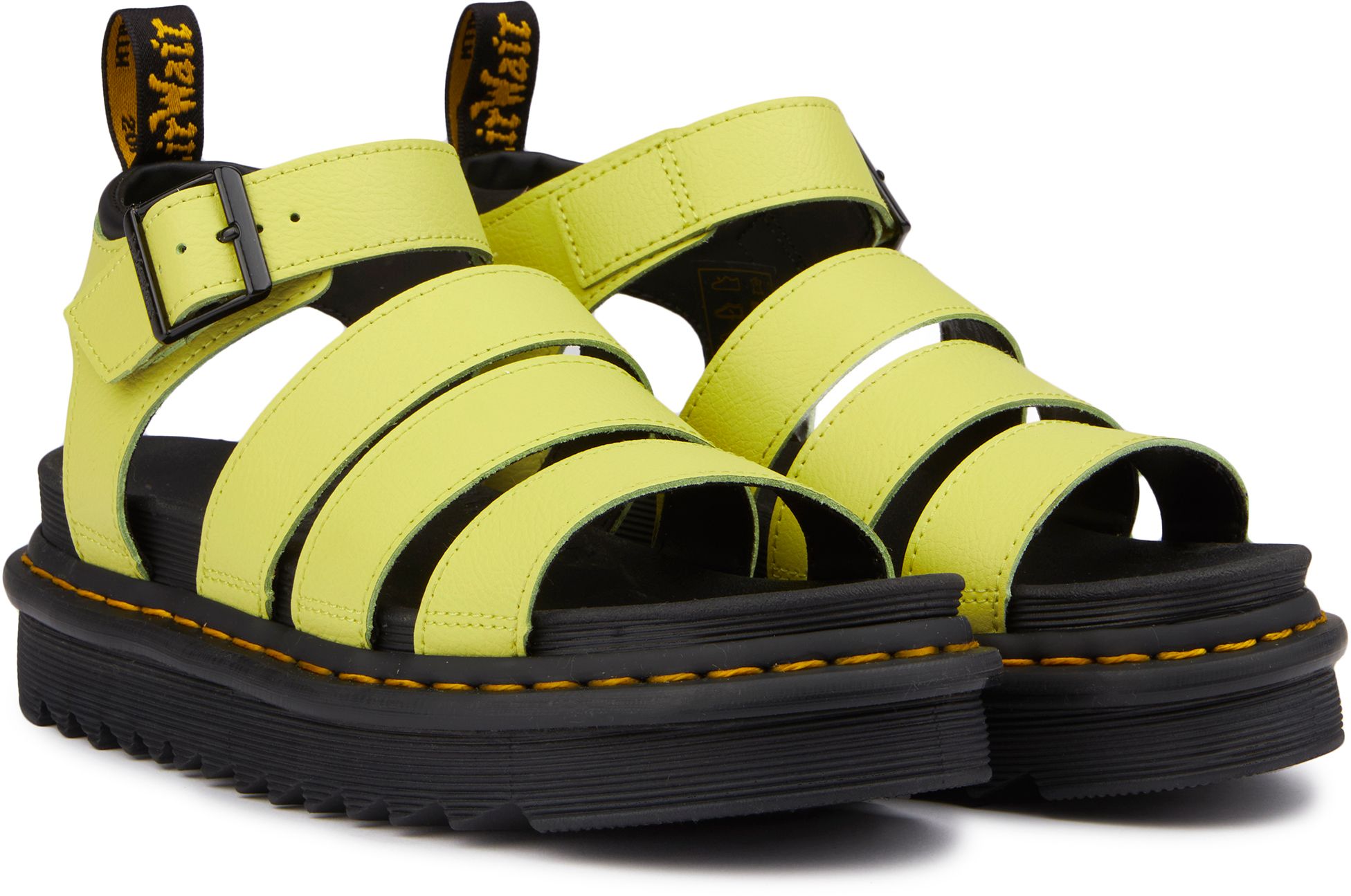 Dr martens fashion yellow sandals