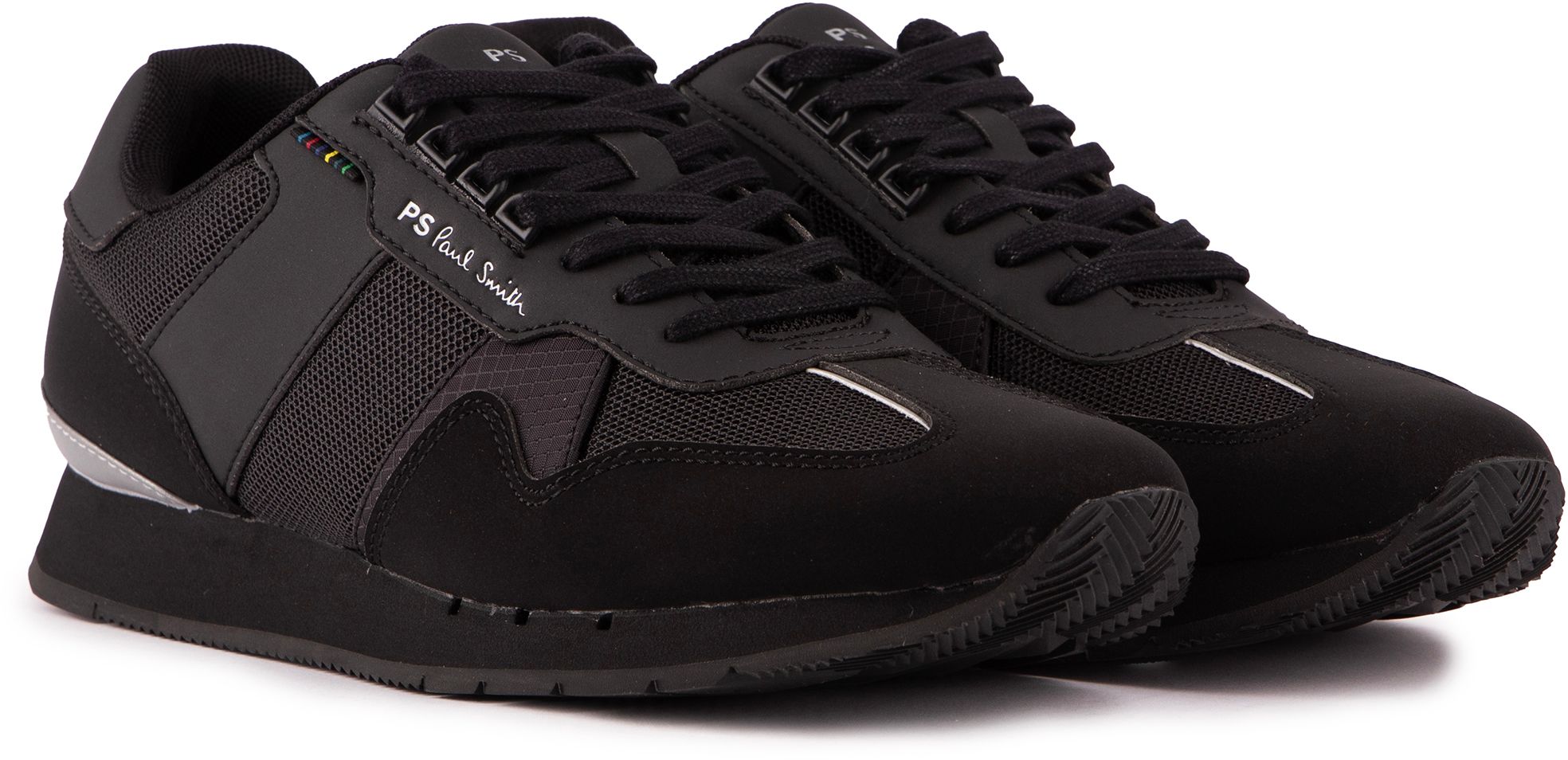 Mens Paul Smith Brandon Sneakers In Black Soletrader