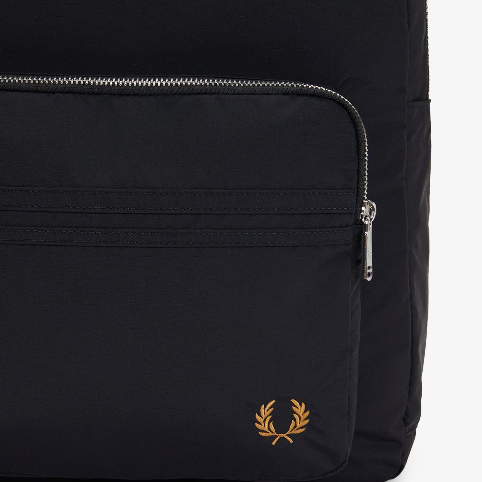 Mens Fred Perry Brentham Backpack In Black | Soletrader