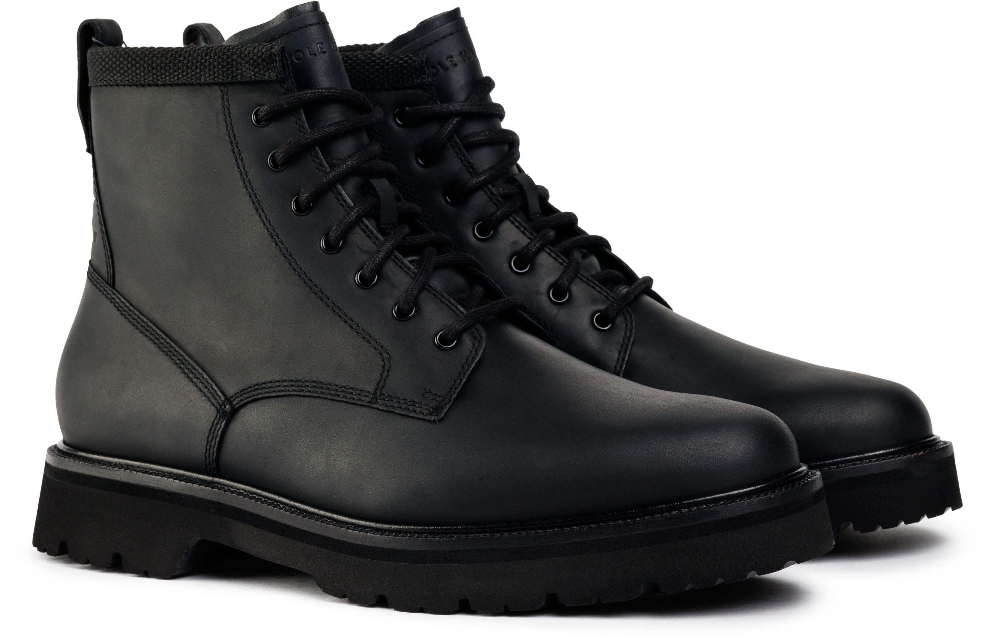 Cole haan lace up boots online