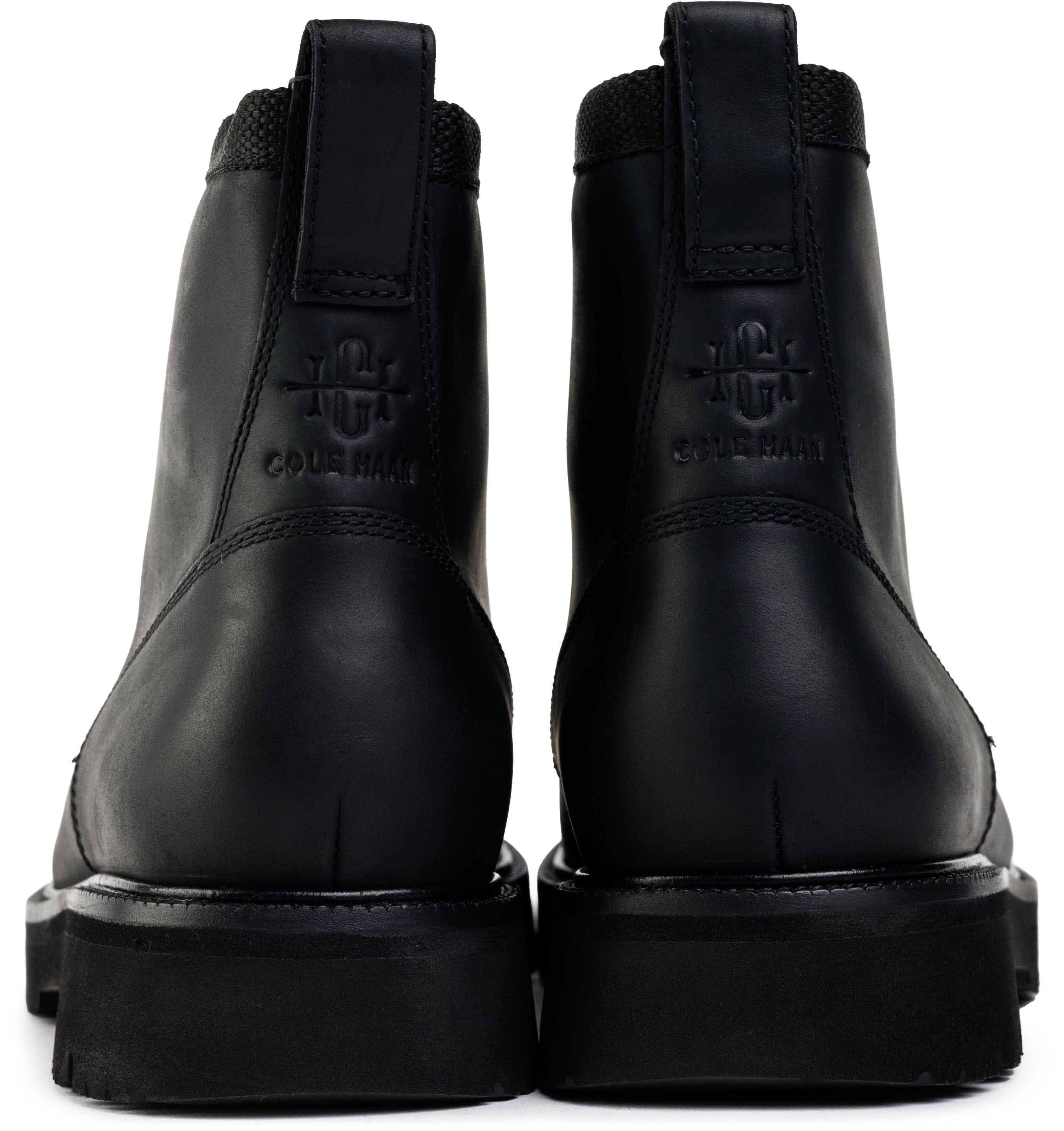 Cole Haan Black Chukka Boots Sleek Leather Design Mens Cole Haan Boots Black Leather Chukka Ankle C31927 Men main image 2