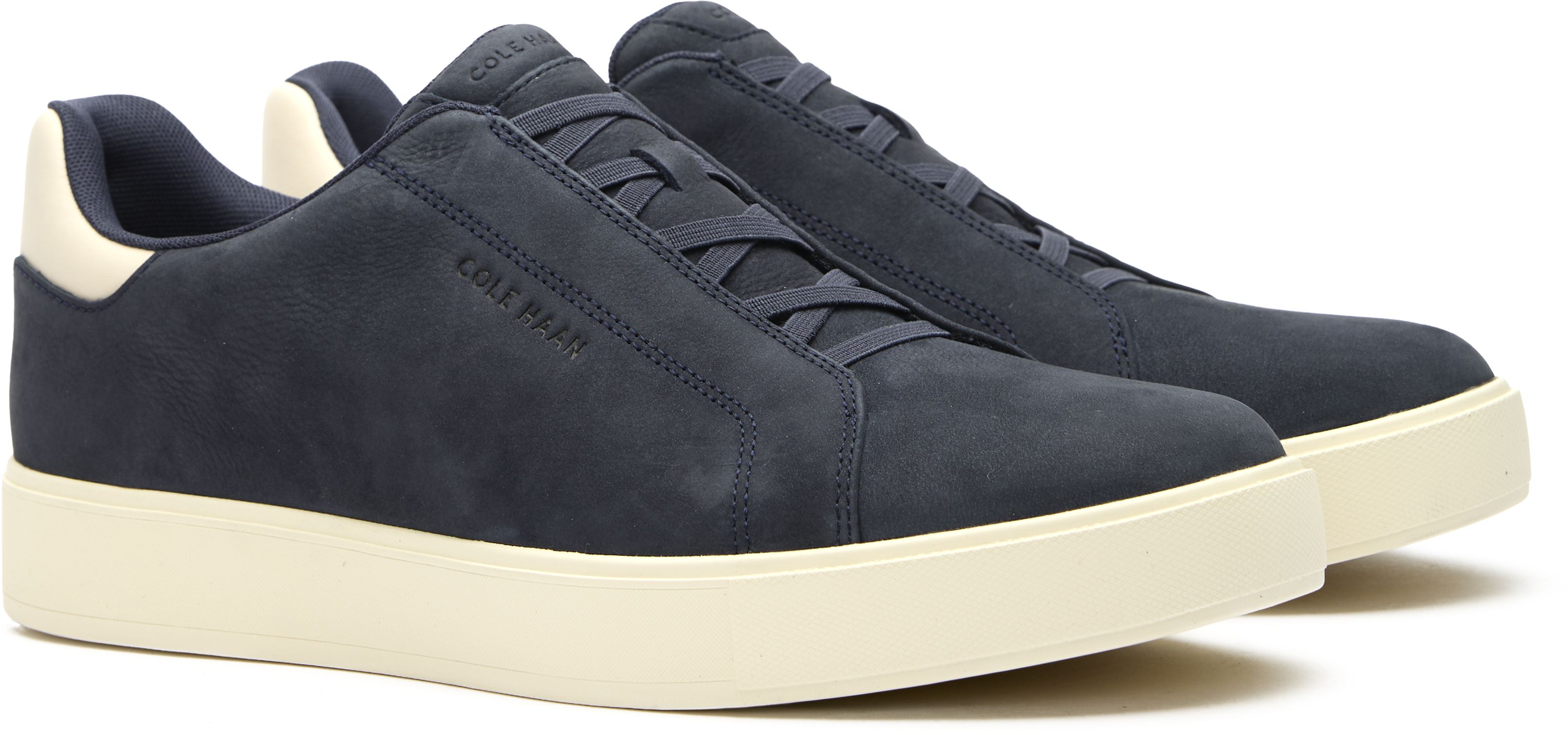 Cole Haan Jefferson Grand Navy Blue Cole Haan Grand Crosscourt Daily Elastic Lace Slip-On  main image 3