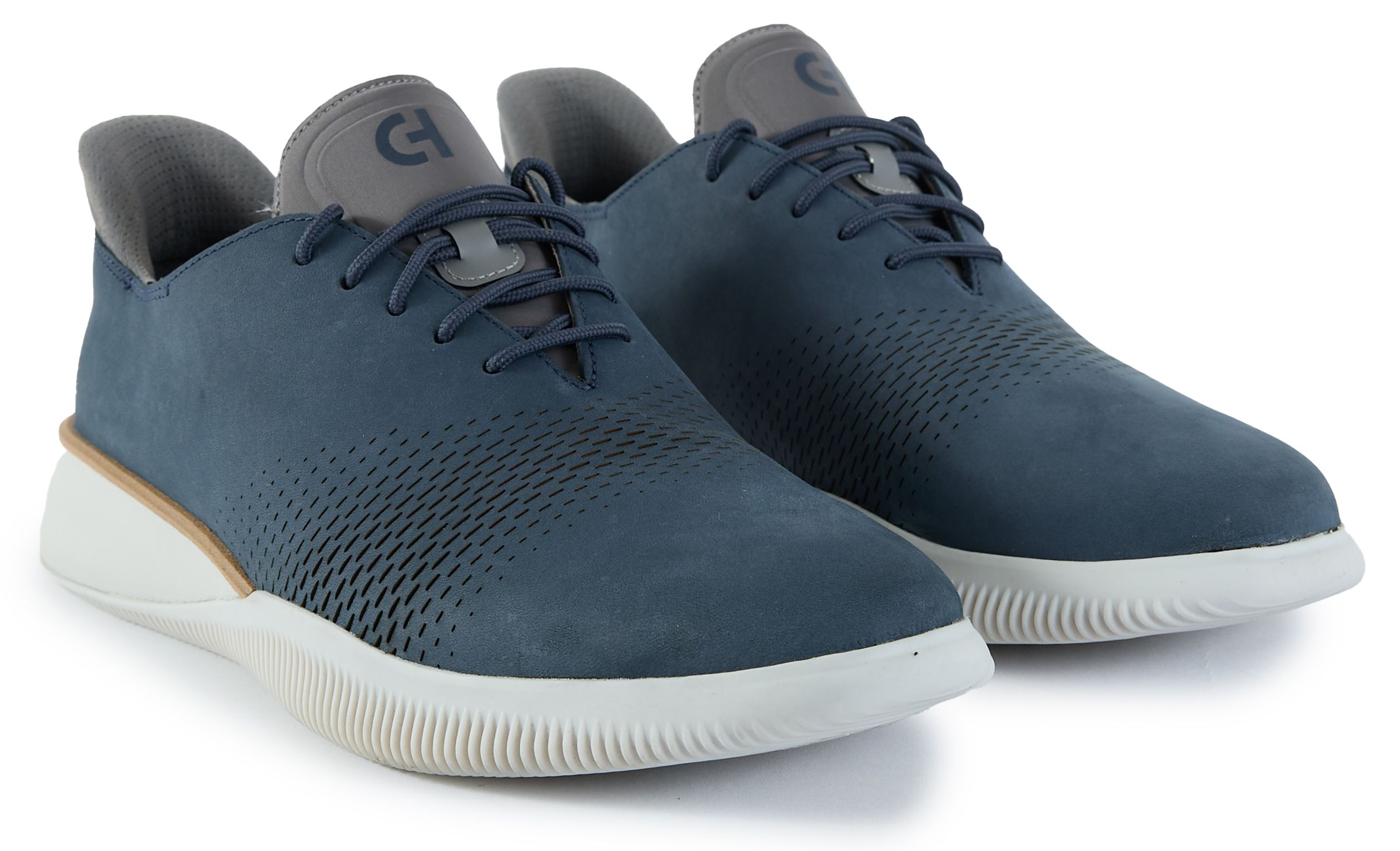 Mens Cole Haan 6 Zer0Grand Laser Quick-On Shoes In Blue | Soletrader