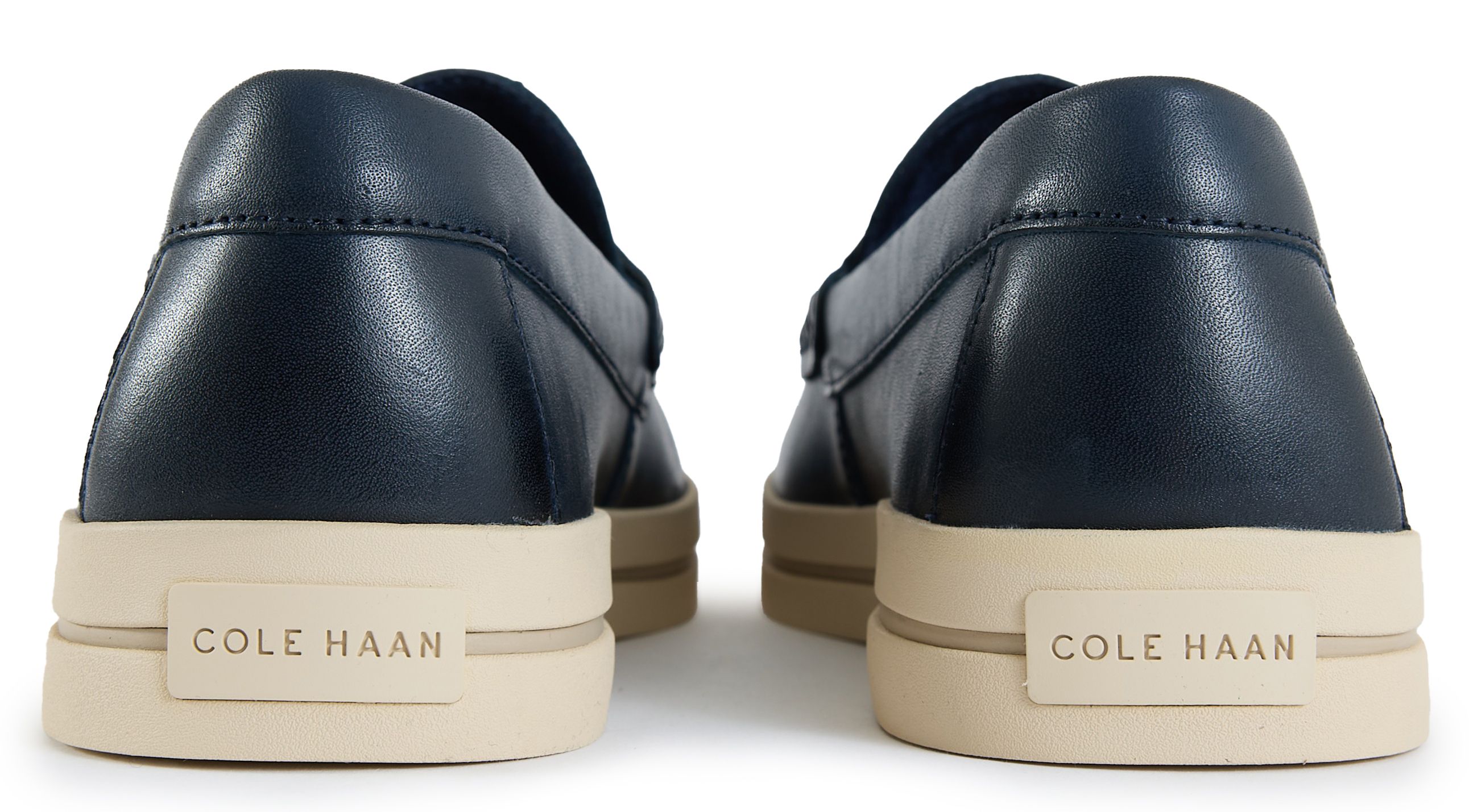 Mens Cole Haan Pinch Weekender Penny Shoes In Blue | Soletrader