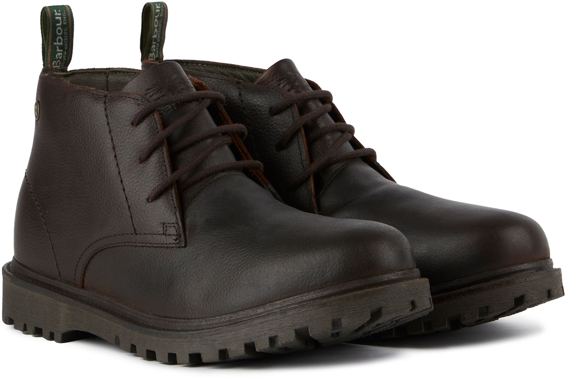 Mens Barbour Cairngorm Boots In Brown Soletrader