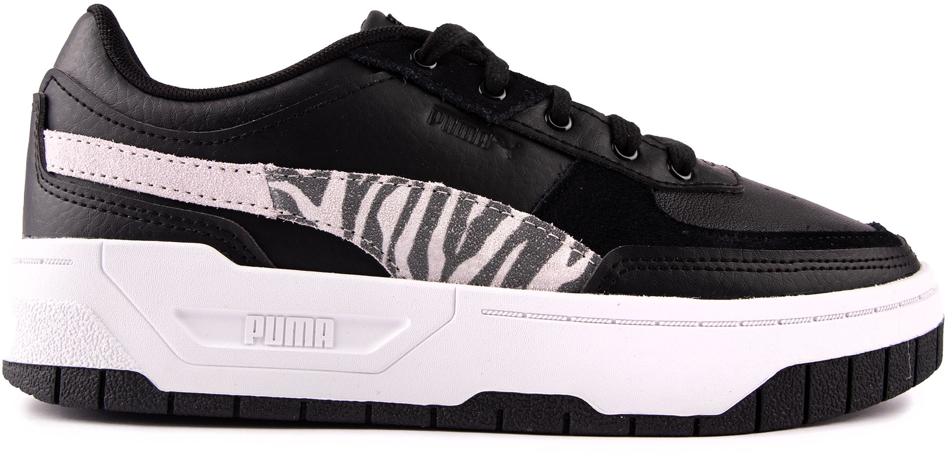 Damen Puma Cali Dream Animal Sneaker In Schwarz Soletrader