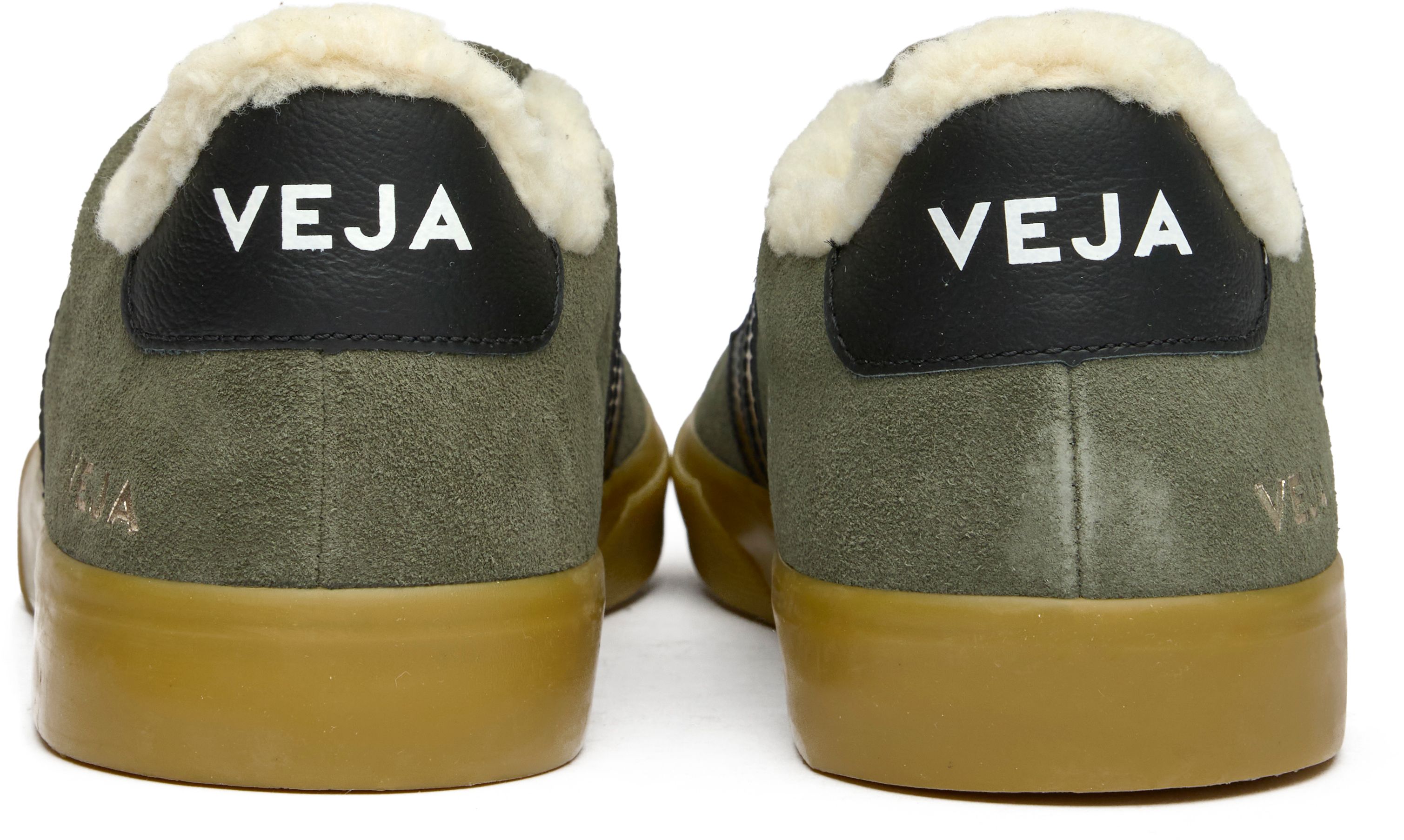 Mens Veja Campo Winter Suede Sneakers In Mud | Soletrader