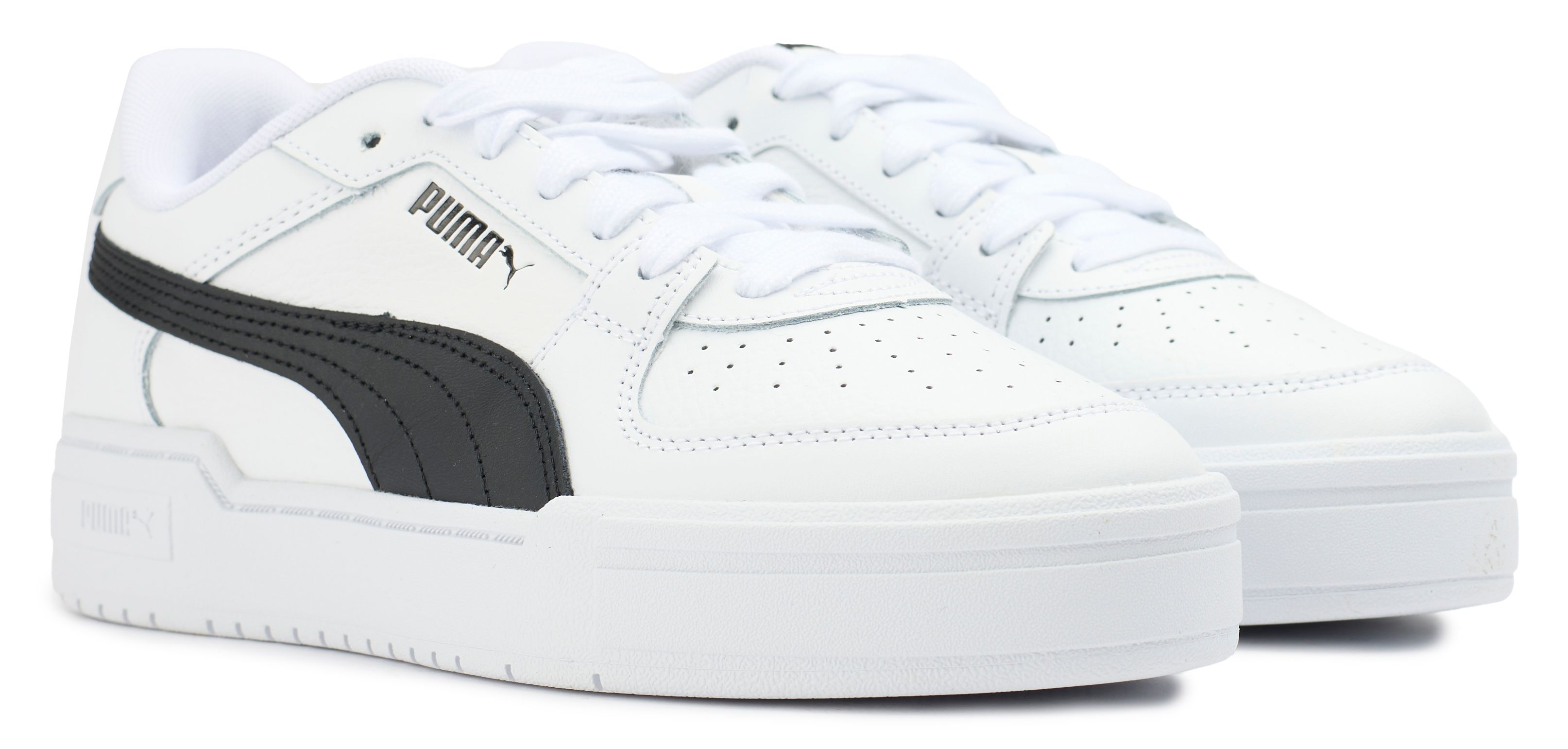 Boys Girls Puma Ca Pro Classic Trainers In White Soletrader