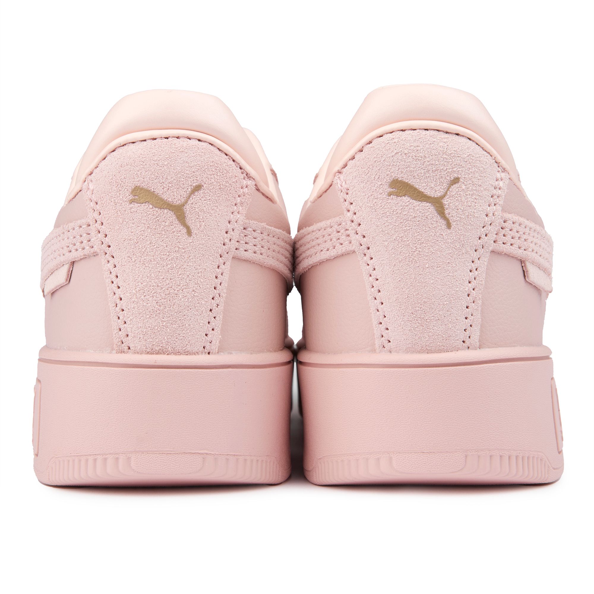 Womens Puma Carina Street Trainers In Pink Soletrader