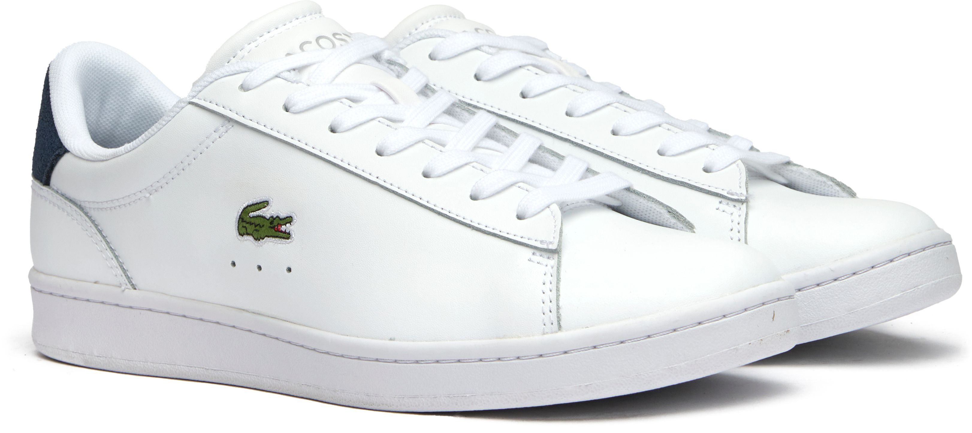 Mens Lacoste Carnaby Set Sneakers In White | Soletrader Mens Lacoste Carnaby Set Sneakers In White | Soletrader