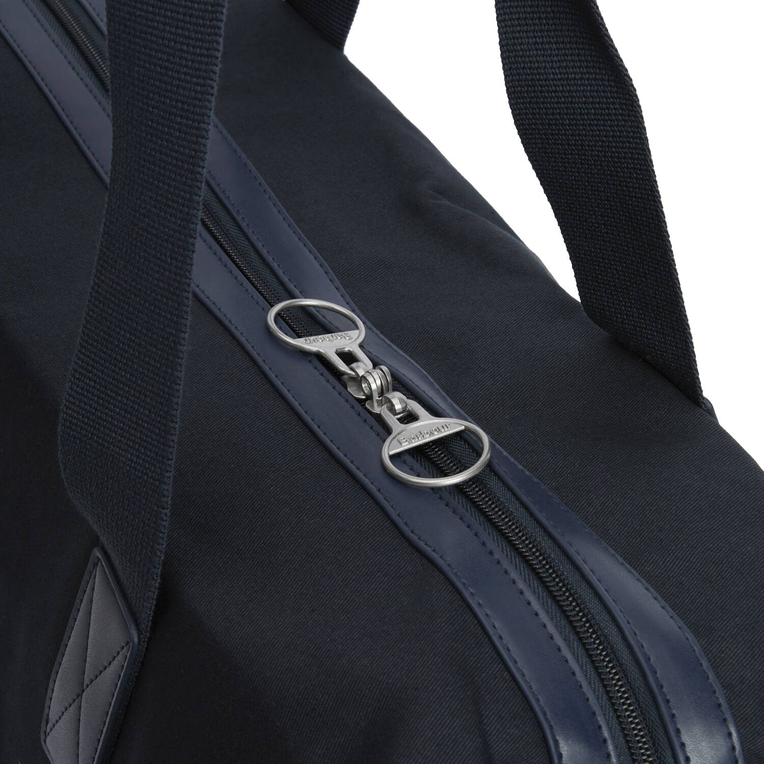 Mens Barbour Cascade City Holdall In Navy Blue | Soletrader